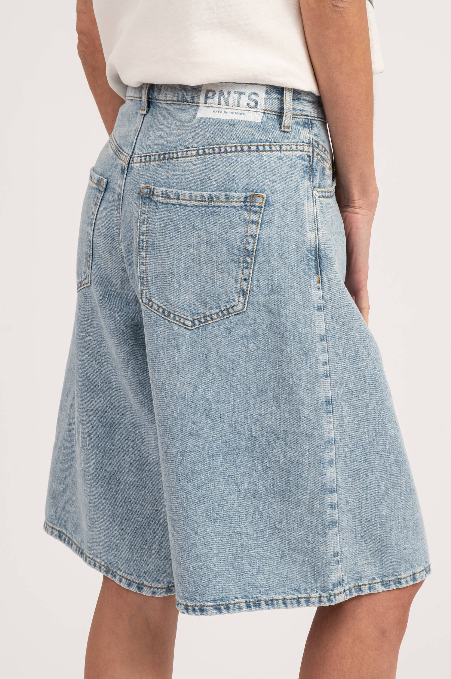 Bermuda Jeans 30 THE GENTS in Hellblau