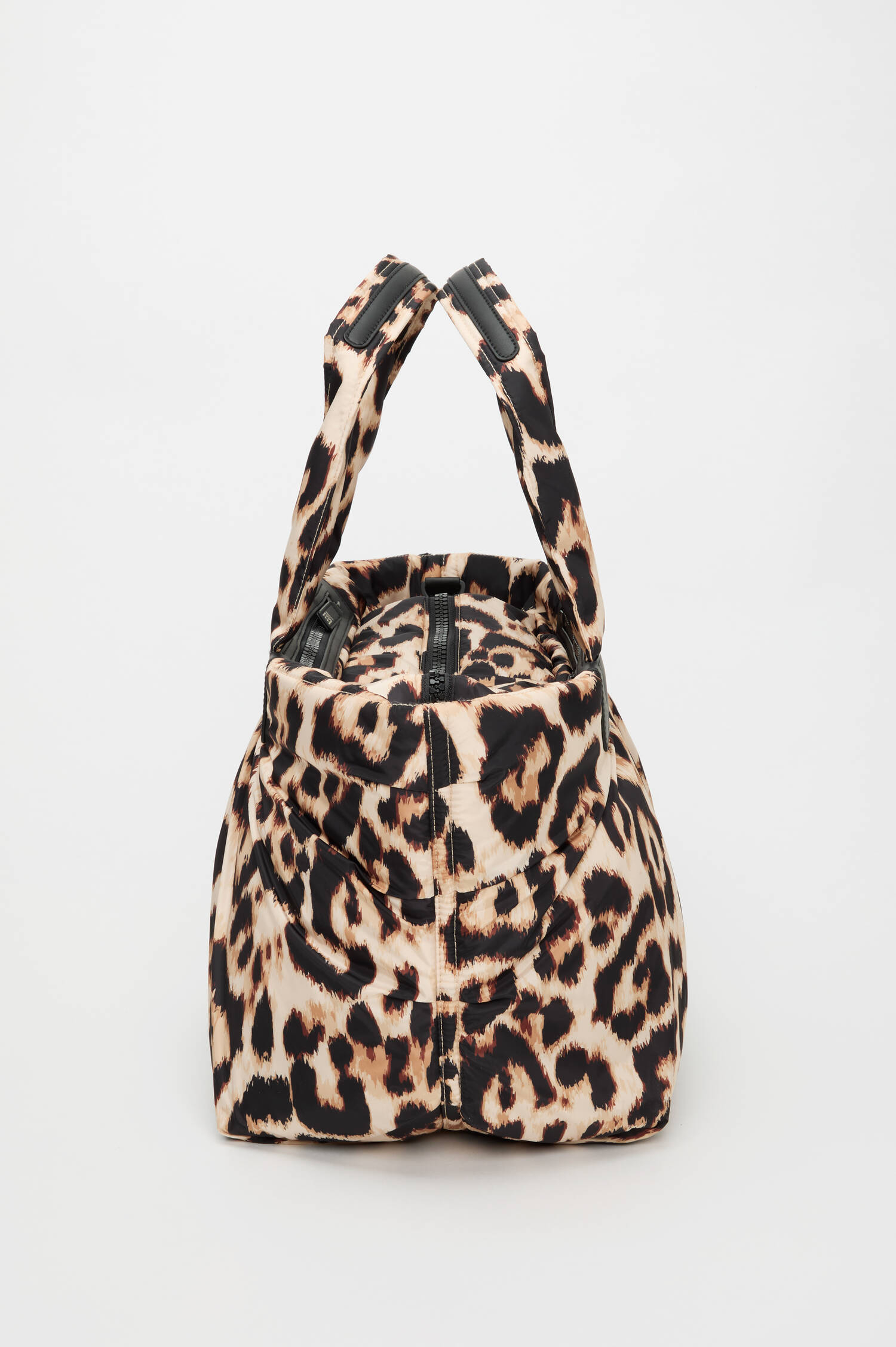 Leo-Tasche CABA TOTE MEDIUM in Beige/Schwarz/Braun