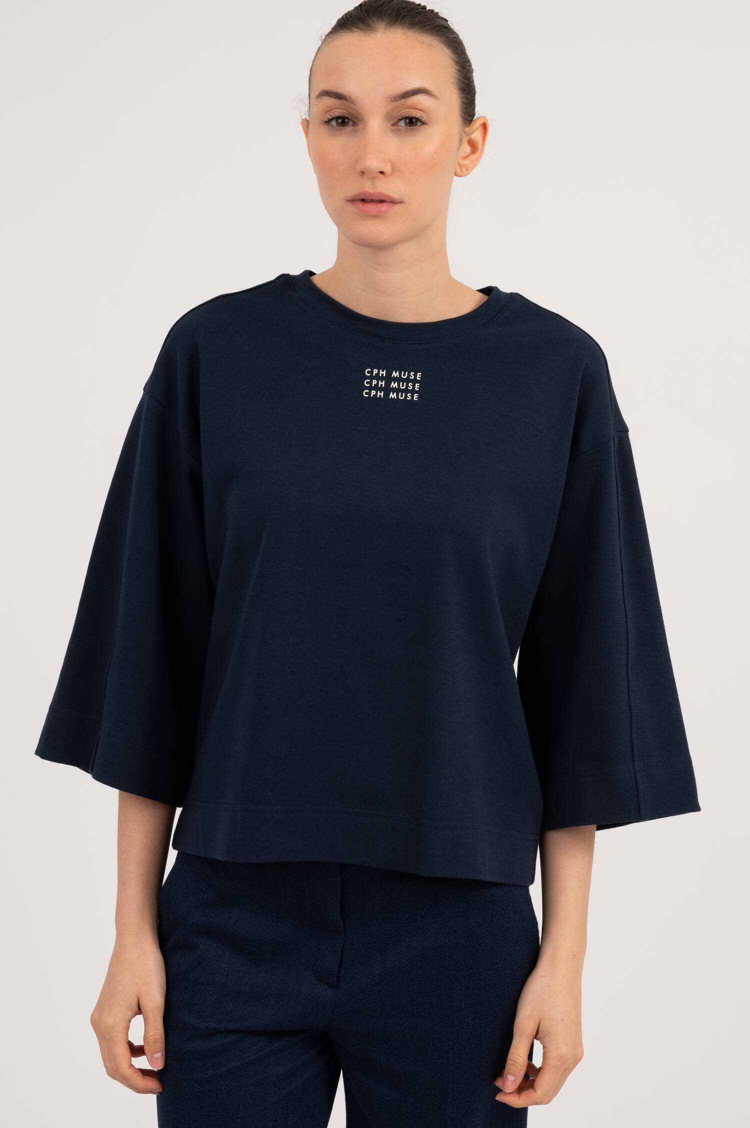 T-Shirt CPH MUSE in Dunkelblau T-Shirt CPH MUSE in Dunkelblau