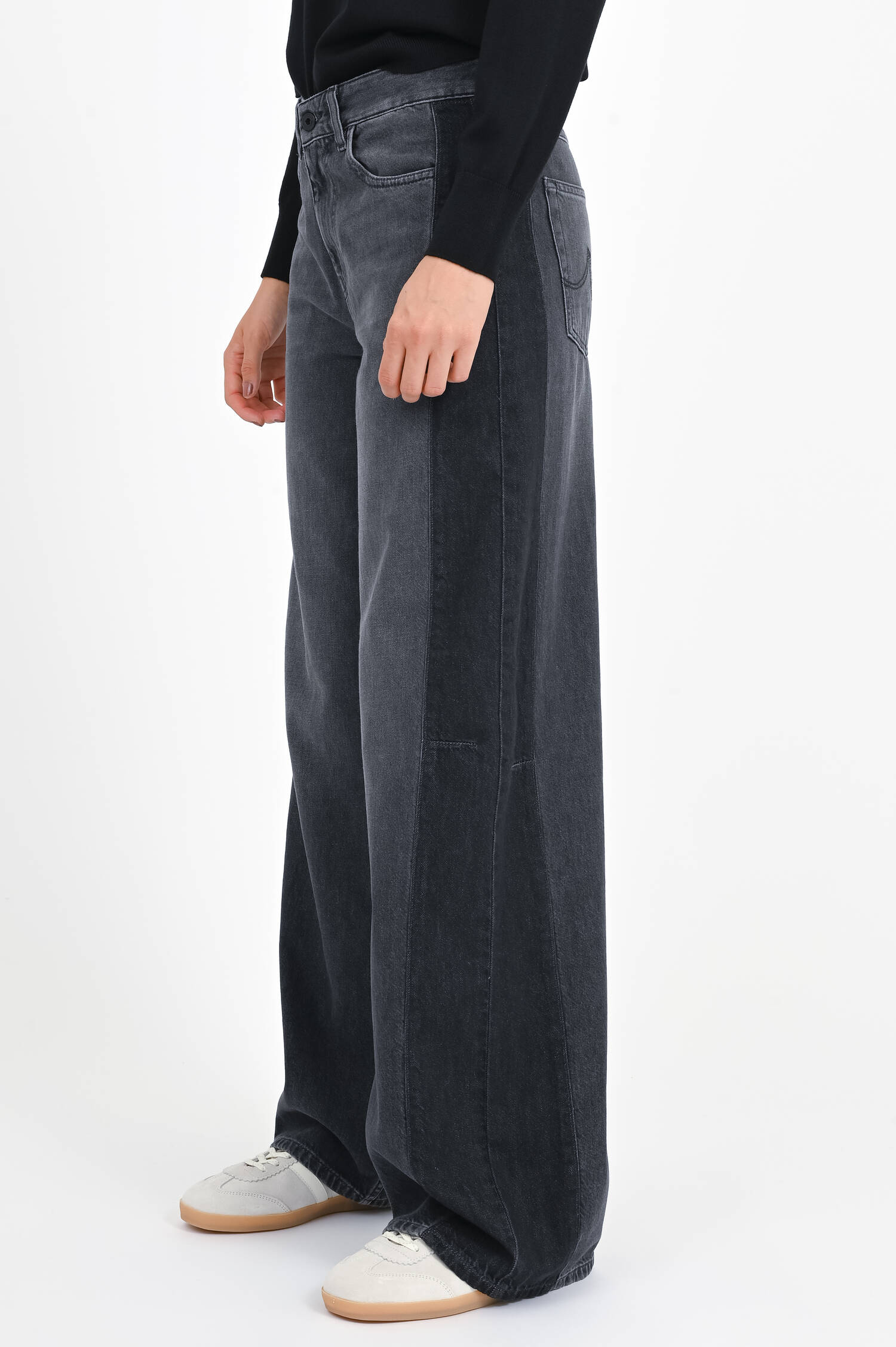 Balloon-Leg-Jeans JESOLO in Anthrazit