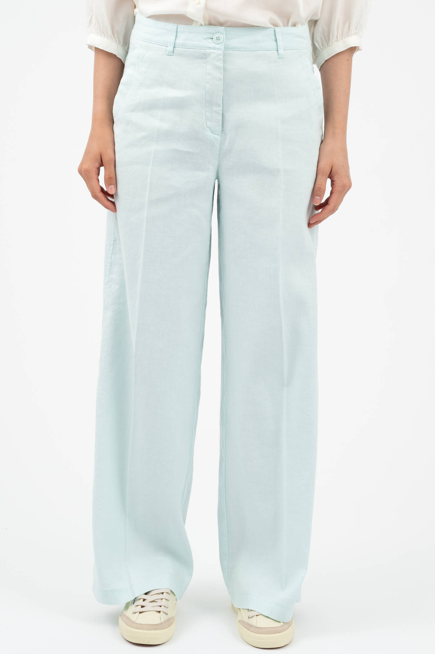 Hose ADRIENNE in Pastelblau Hose ADRIENNE in Pastelblau