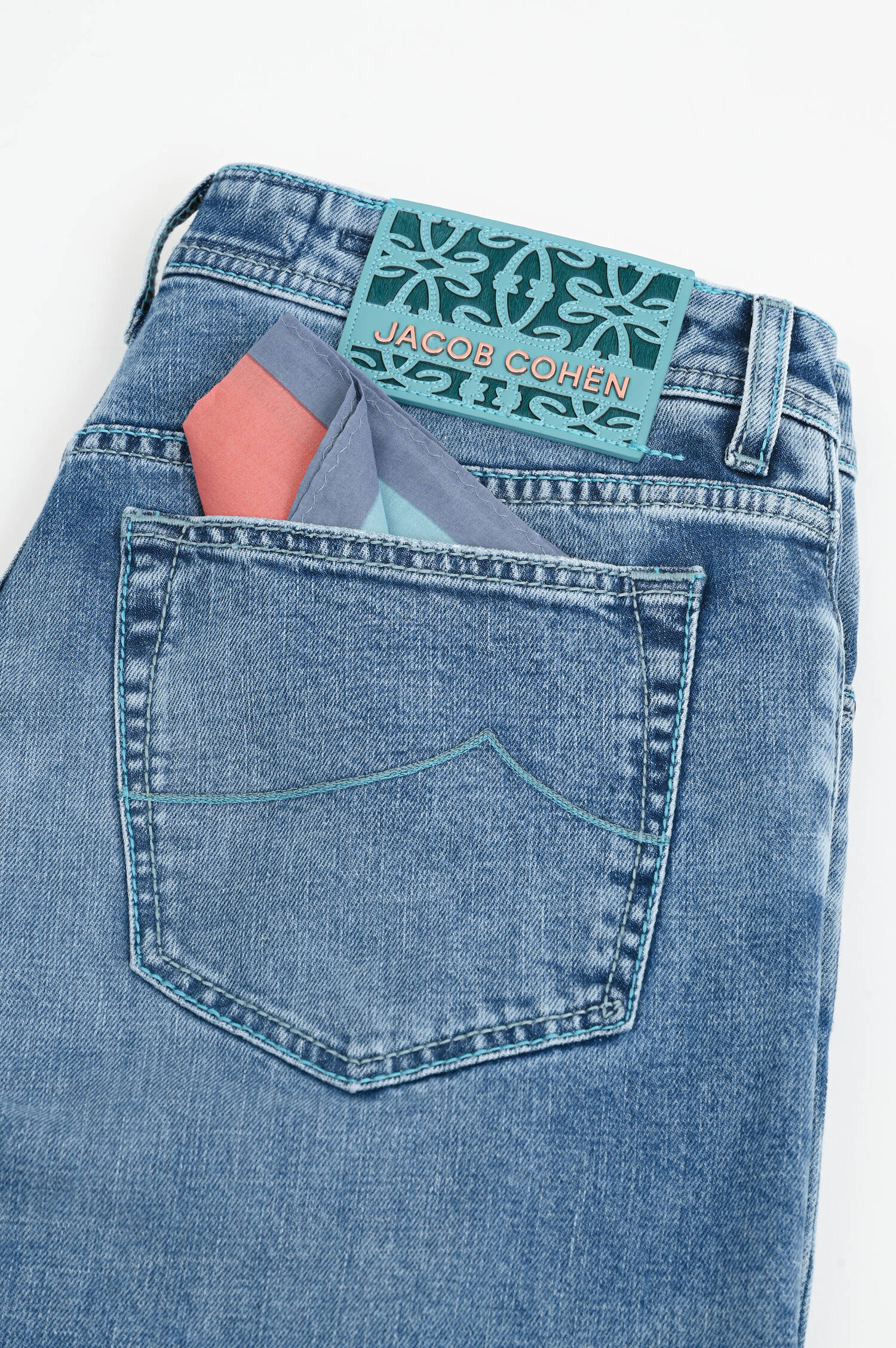 Slim Fit Jeans BARD in Mittelblau