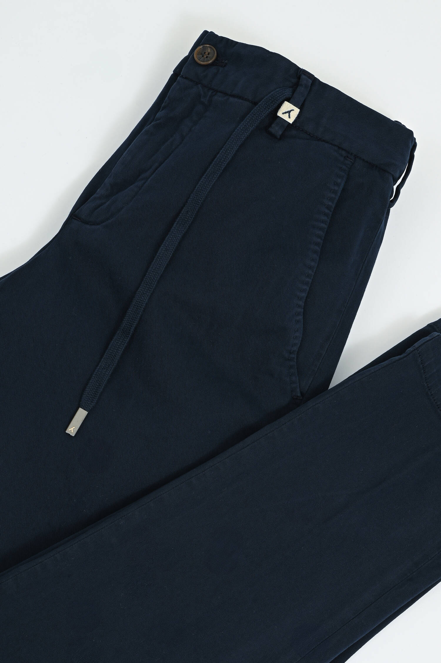 Hose aus Baumwolle in Navy