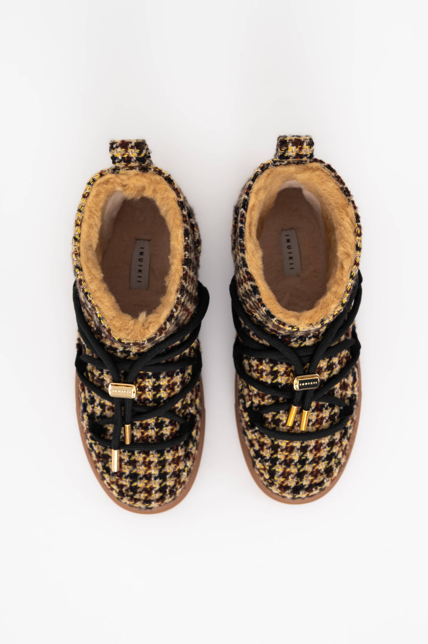Winterschuh PLAID LOW in Beige Winterschuh PLAID LOW in Beige