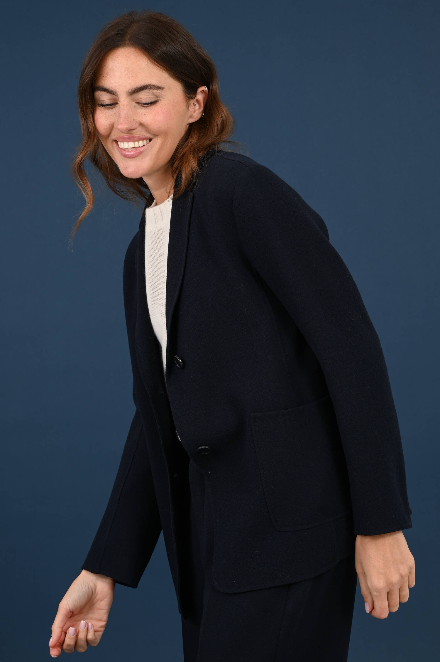 Blazer Azzurra in Nachtblau