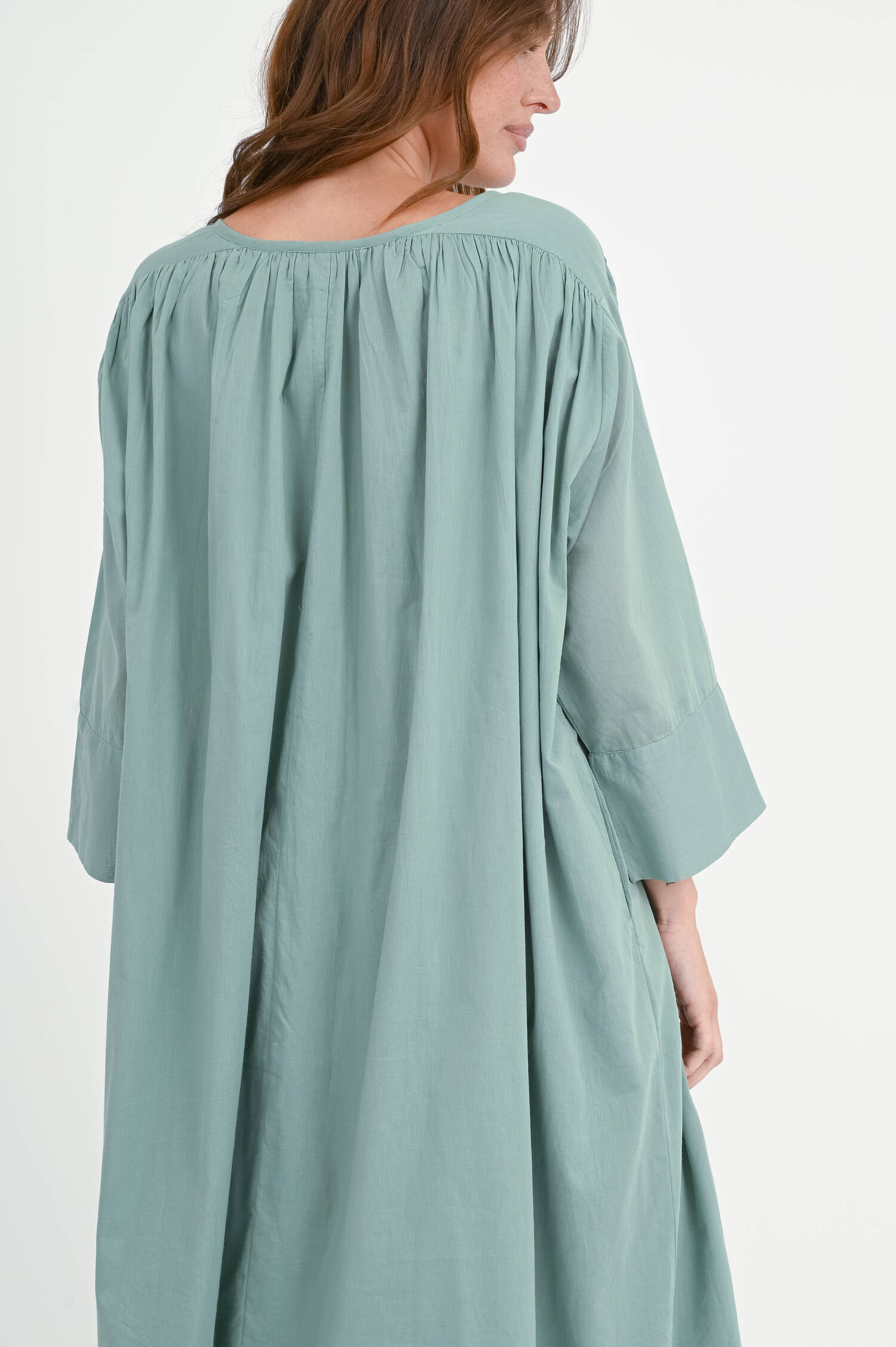 A-Linien-Kleid SAKURA in Sage Green