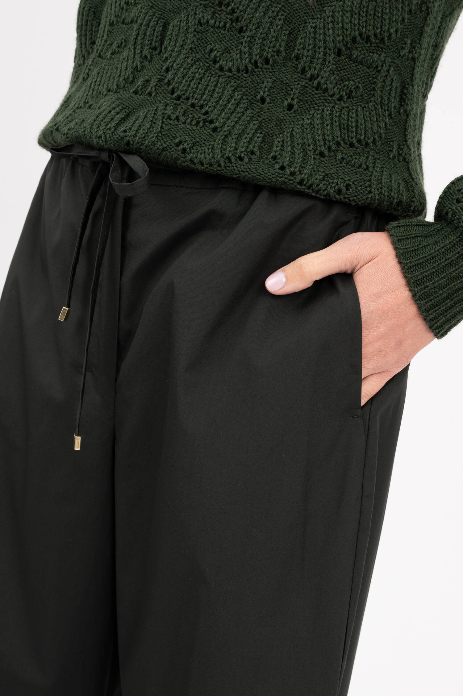 Culotte Hose AUREO in Tannengrün