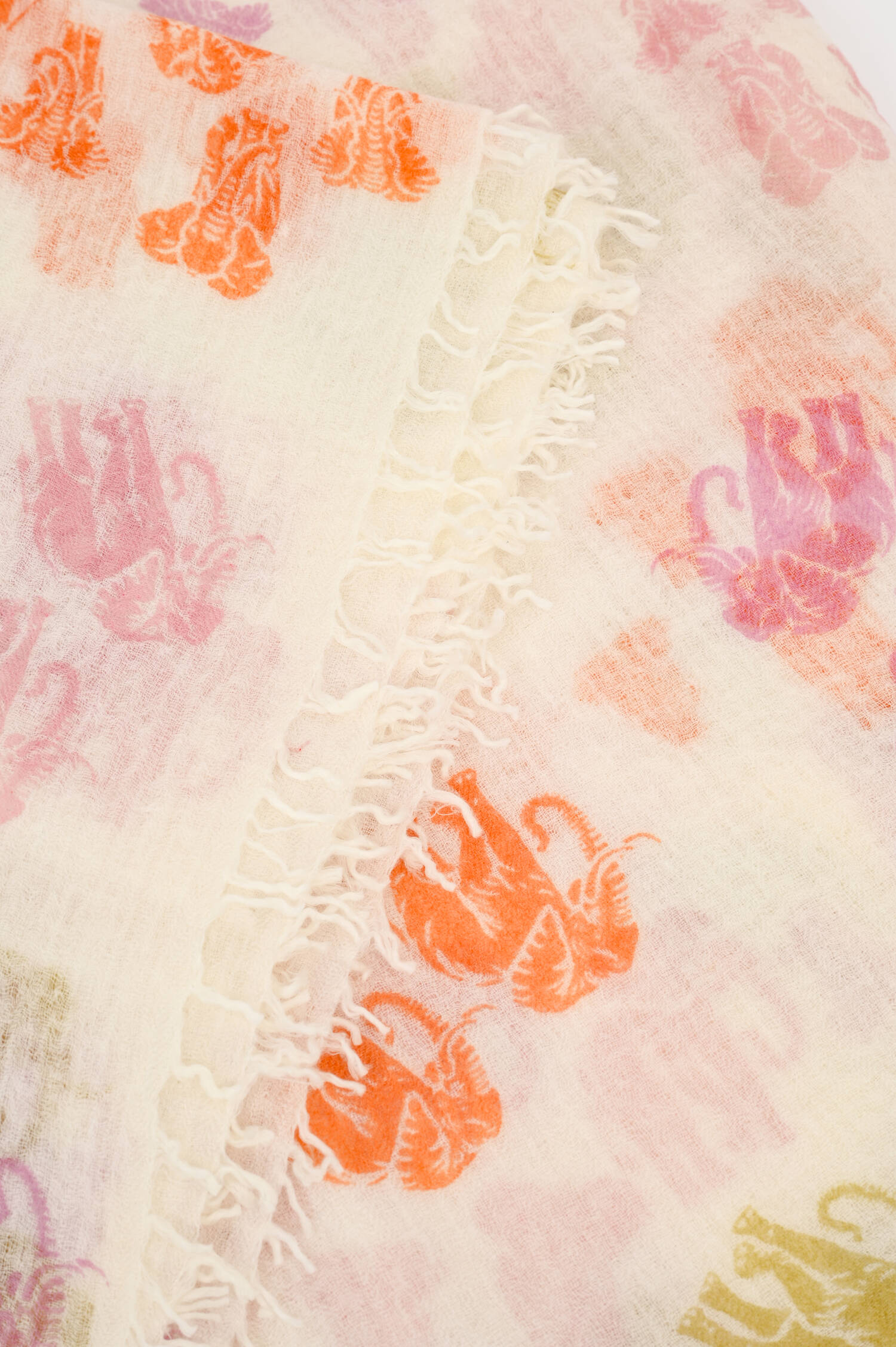 Woll Tuch OILIK in Multicolor Woll Tuch OILIK in Multicolor