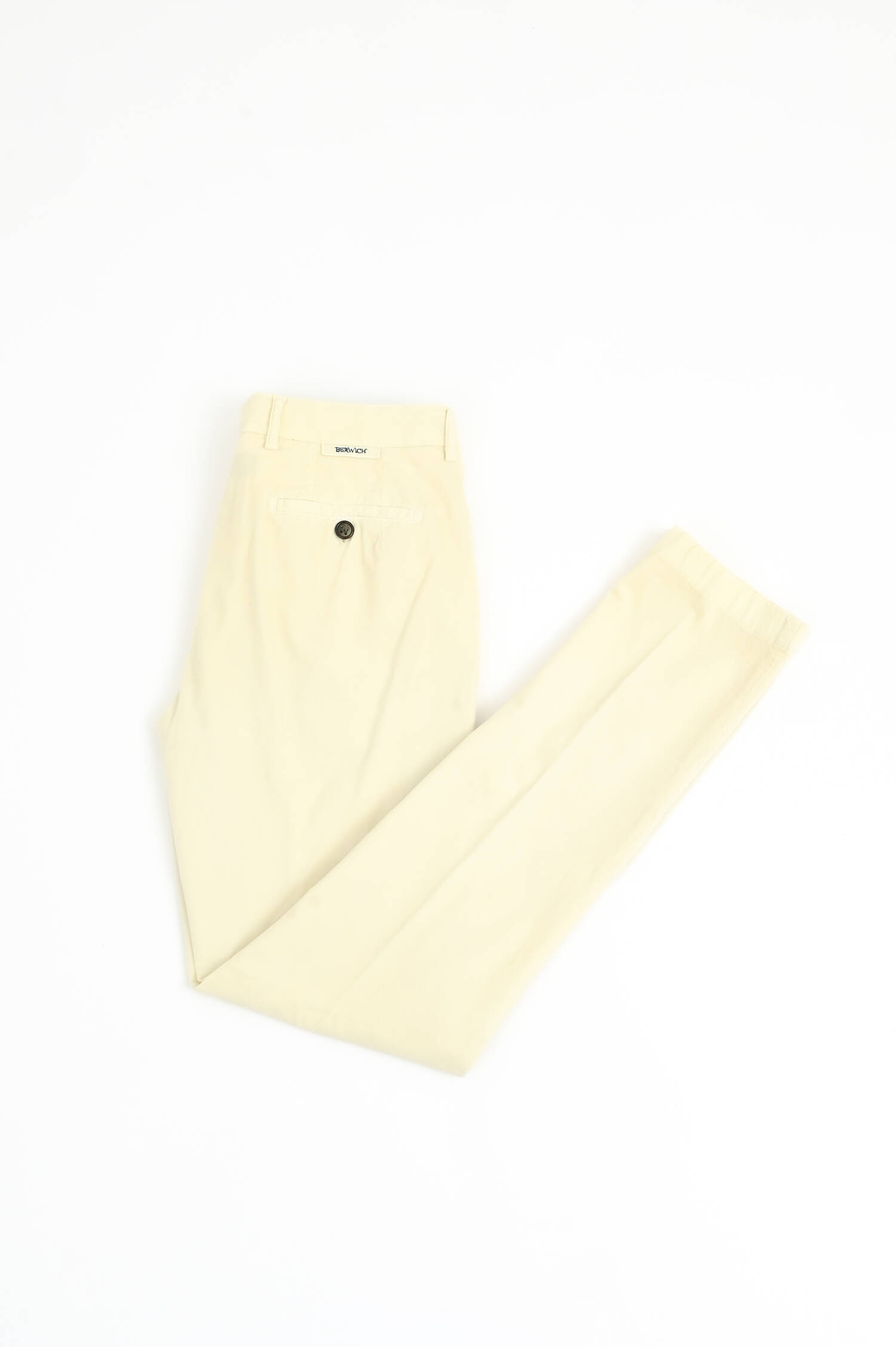 Schmale Cordhose MORELLO in Creme