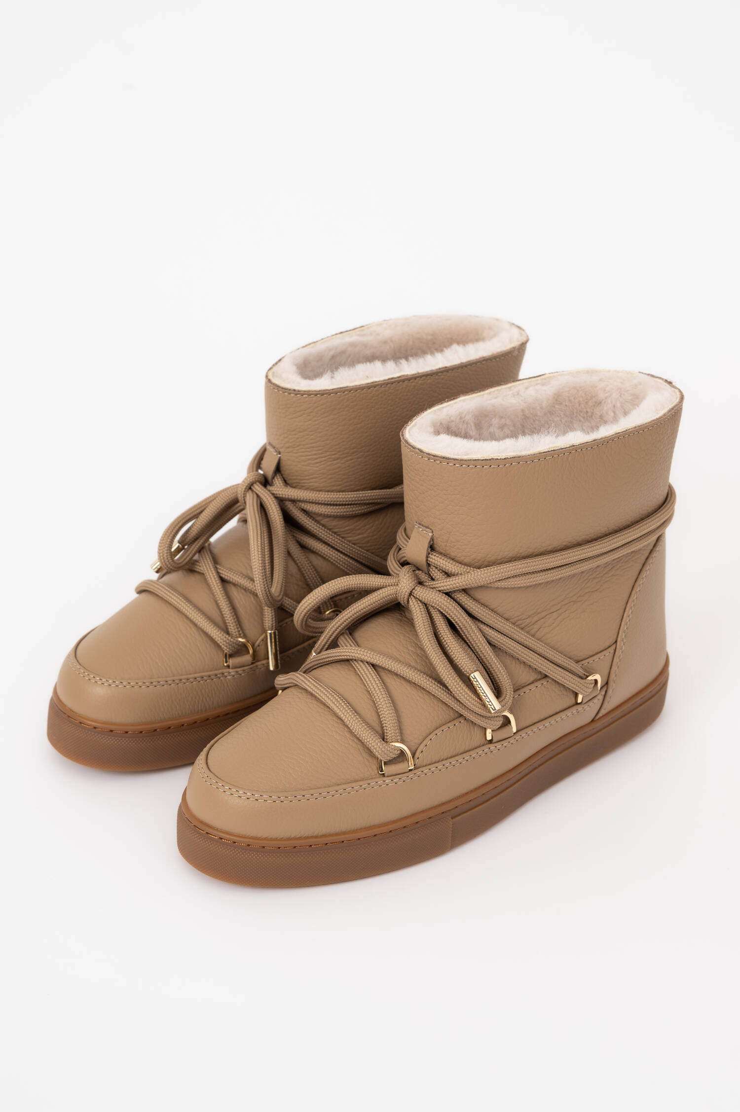 Winterlederschuhe FULL LEATHER in Beige Winterlederschuhe FULL LEATHER in Beige