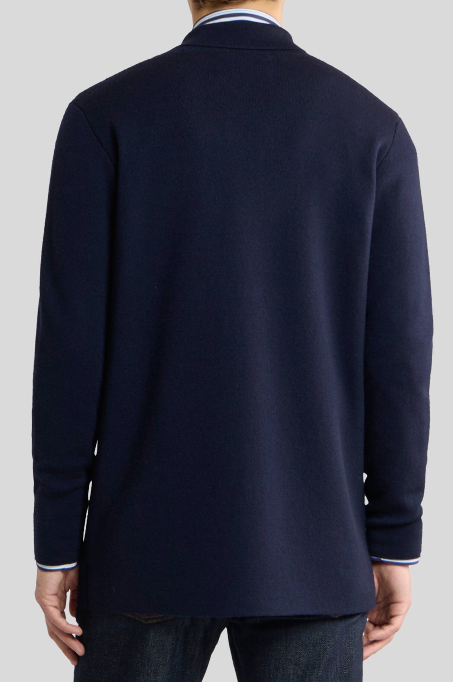 Feinstrick Sportsakko in Navy Feinstrick Sportsakko in Navy