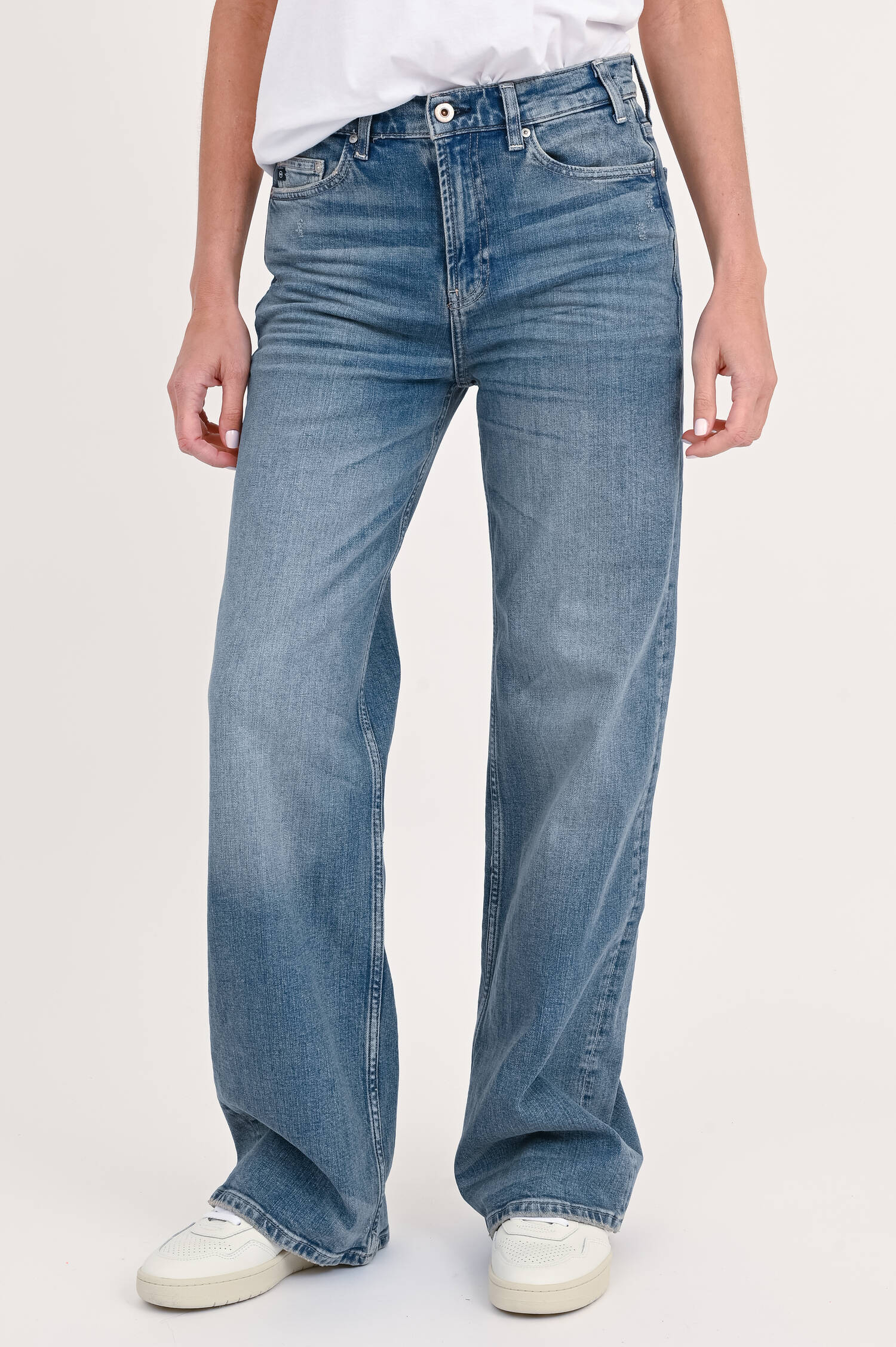 Jeans NEW BAGGY WIDE in Mittelblau