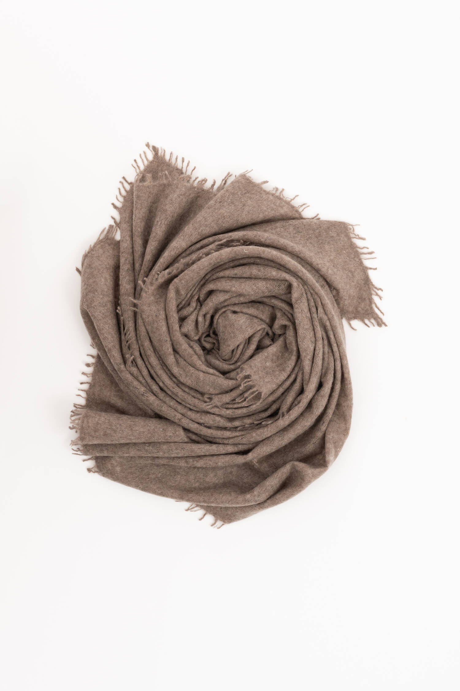 Cashmere Schal in Taupe meliert Cashmere Schal in Taupe meliert