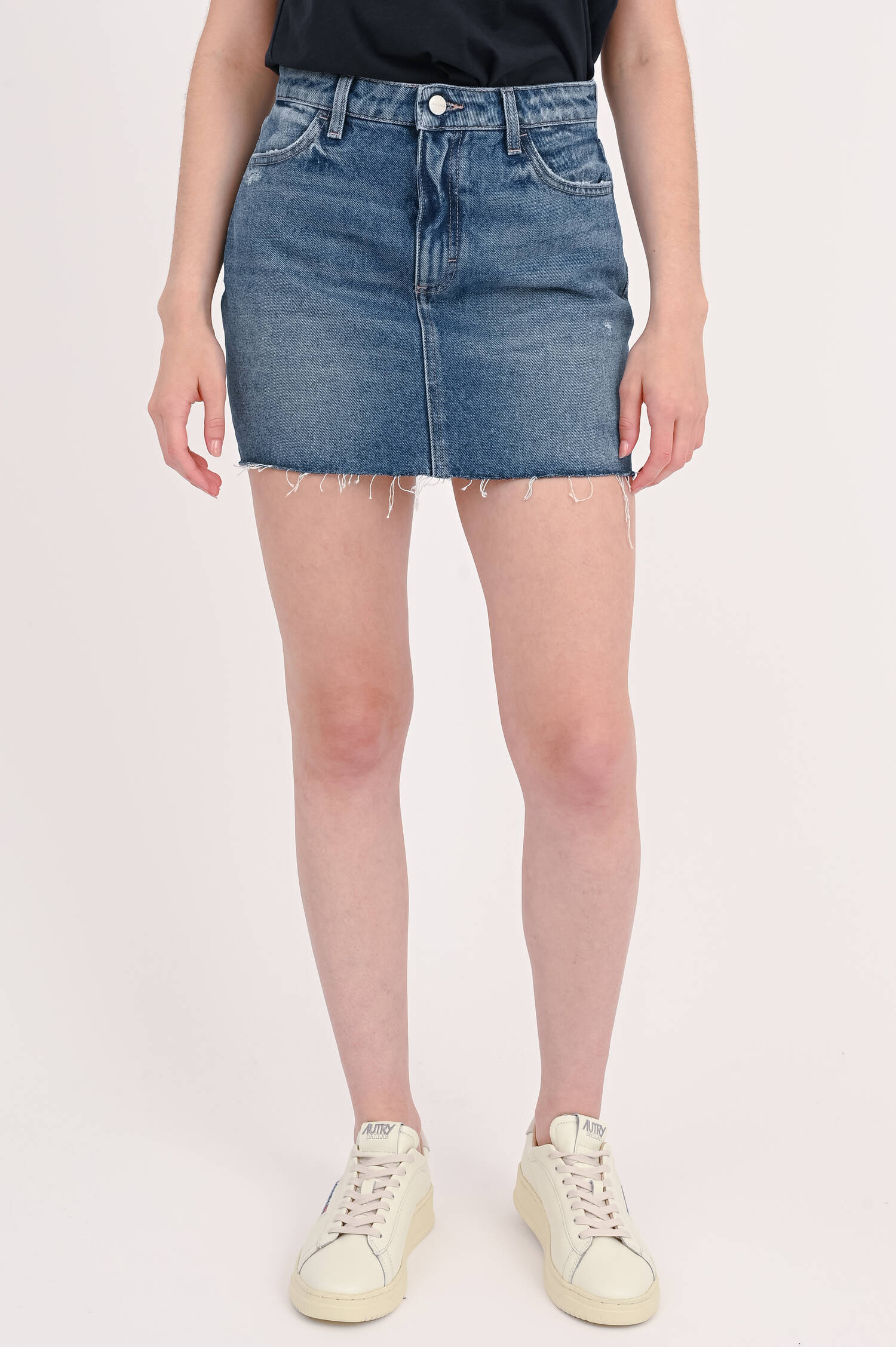 Jeansrock NELLY in Mittelblau