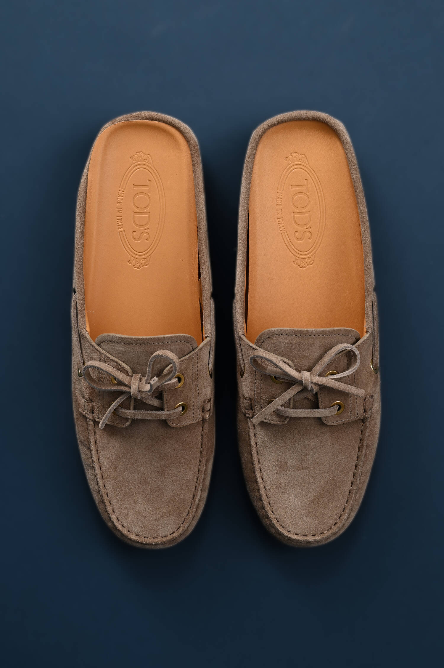 Sabot Gommino Schuh in Beige