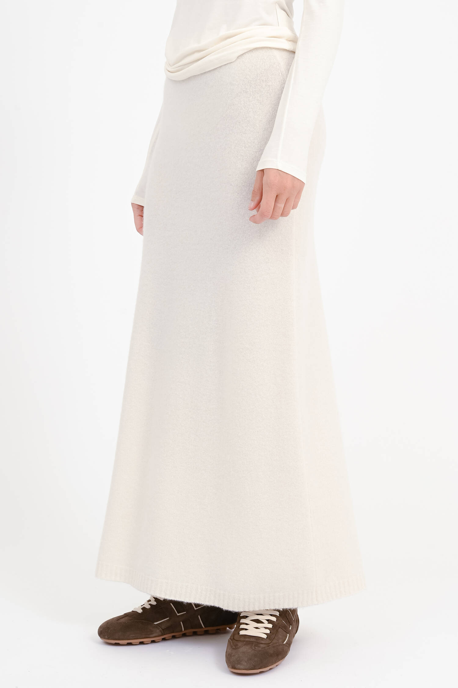 Cashmere-Mix-Rock DORINA in Ivory