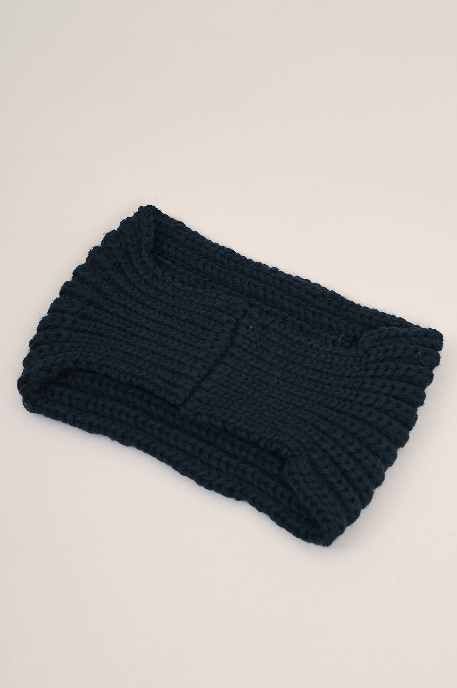 Stirnband EMILE aus Bio-Wolle in Schwarzblau Stirnband EMILE aus Bio-Wolle in Schwarzblau