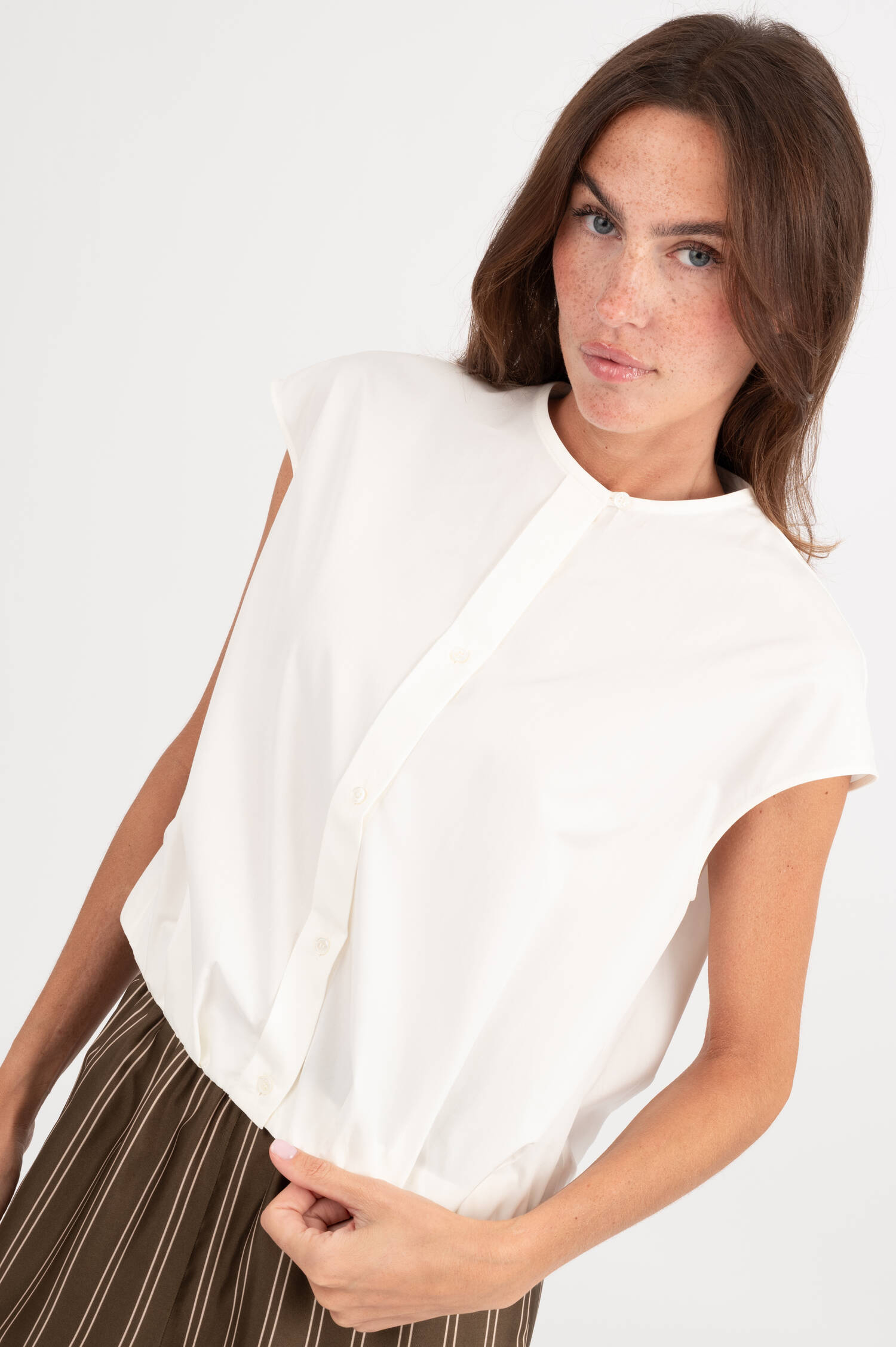 Bluse GELATINA in Weiß Bluse GELATINA in Weiß