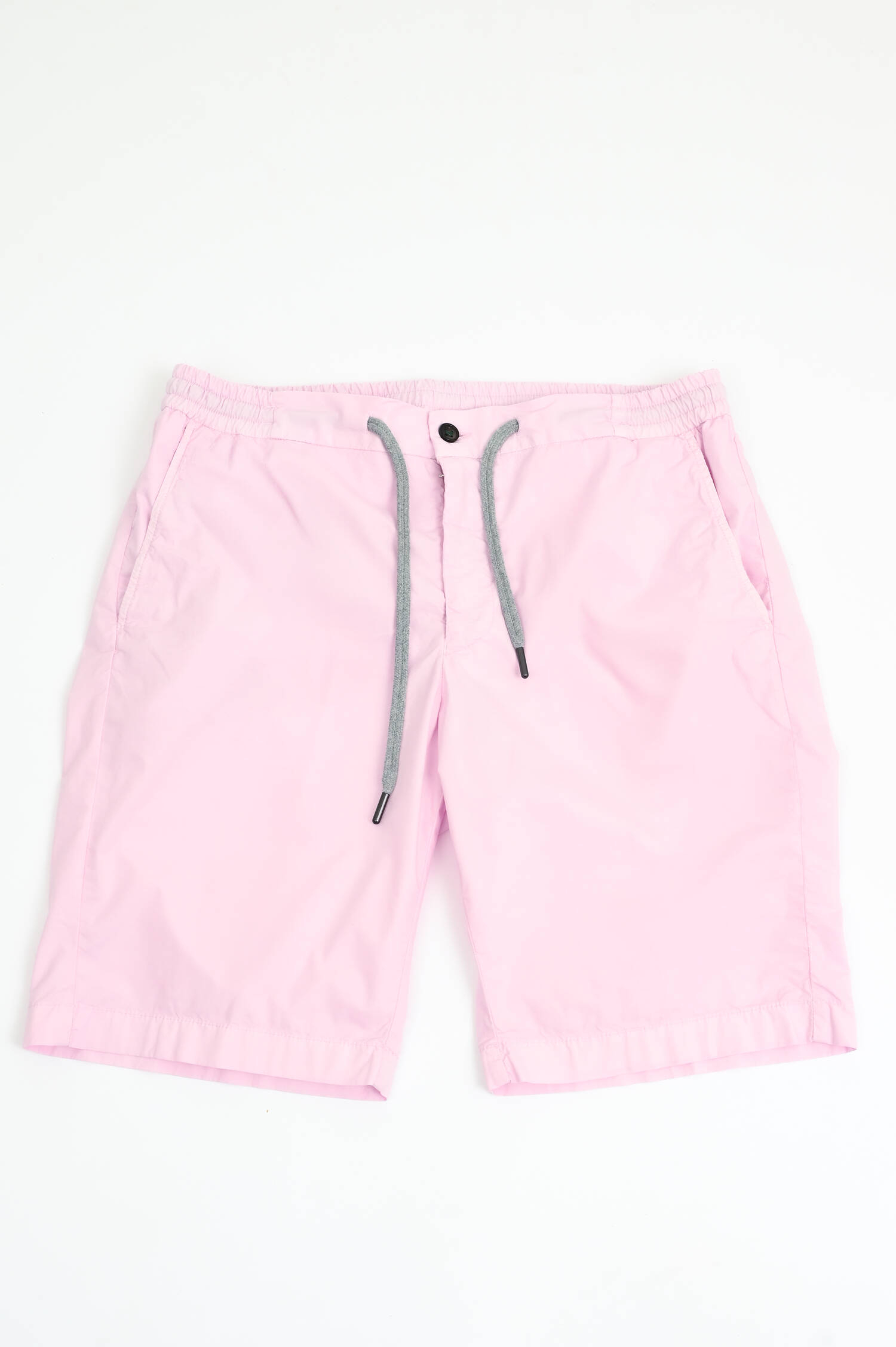 Bermuda-Shorts aus Baumwoll-Mix in Rosa