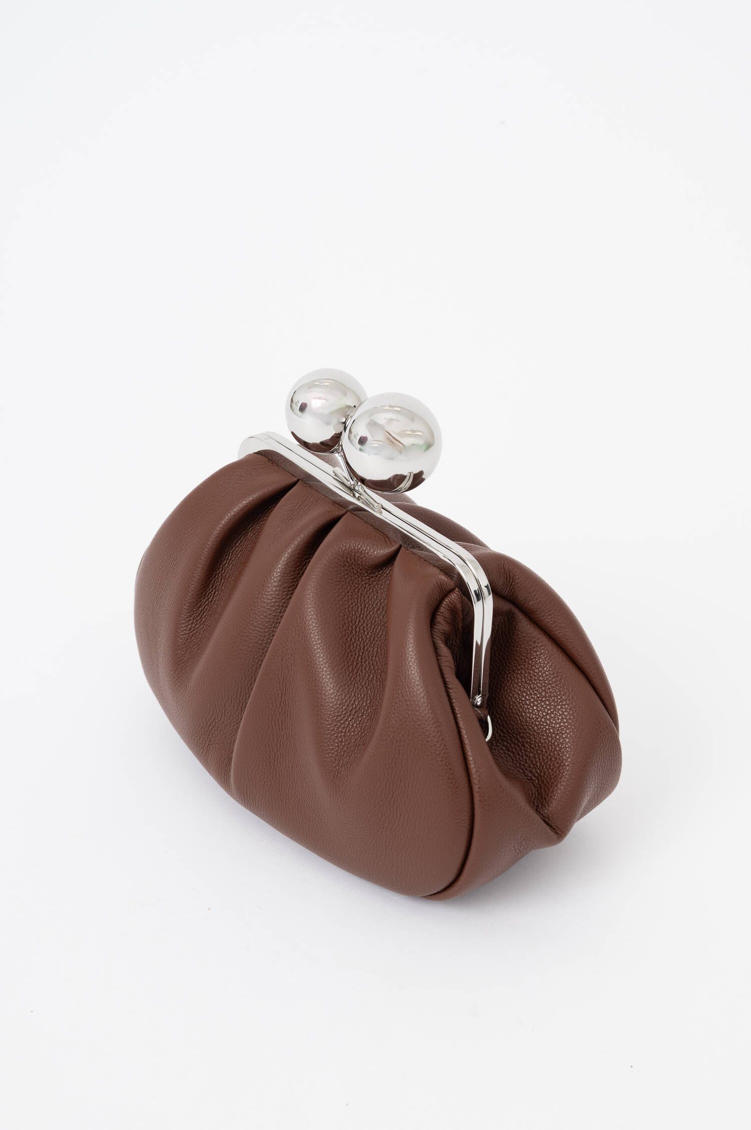 Leder-Pouch in CARO in Braun Leder-Pouch in CARO in Braun