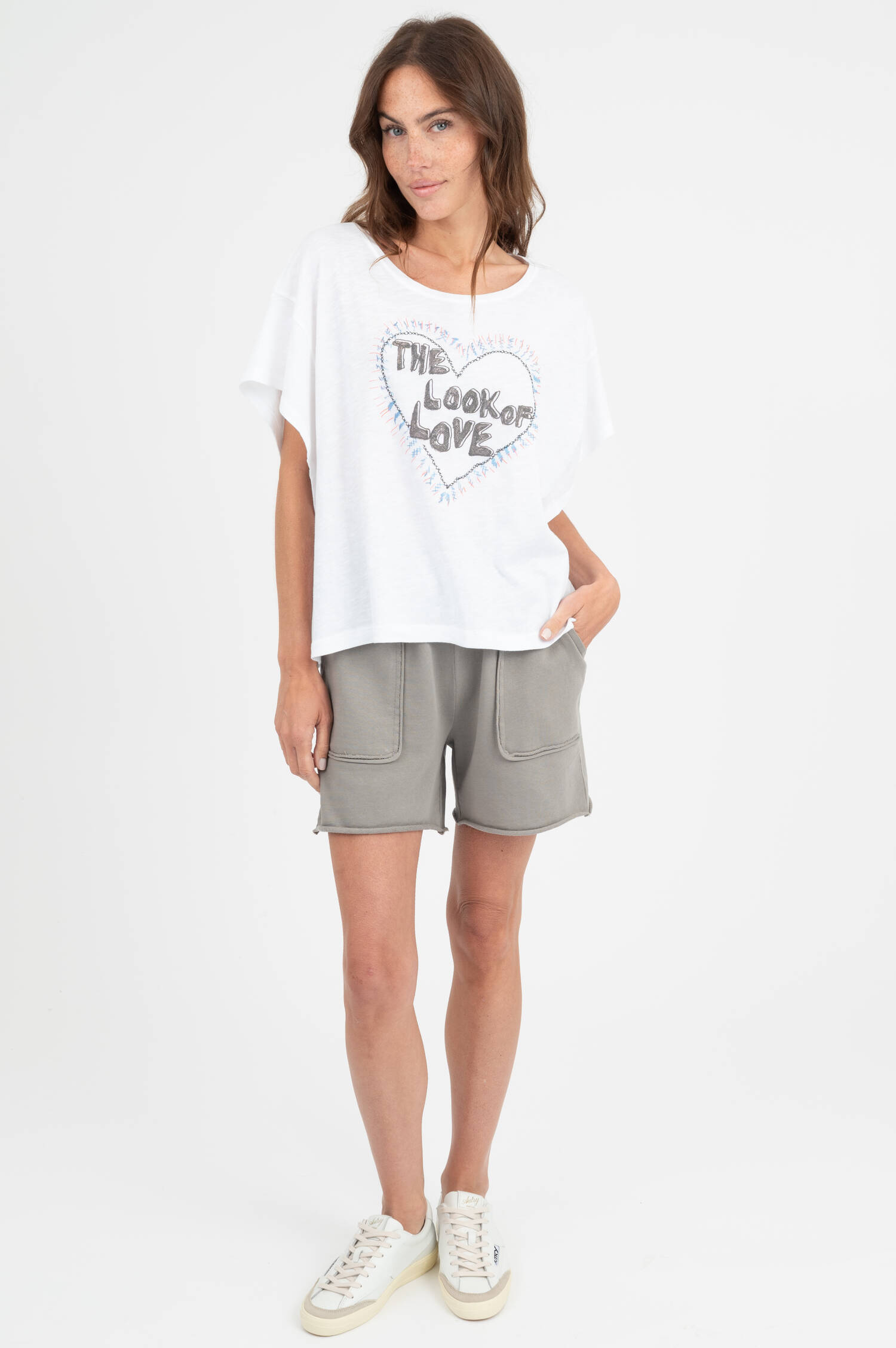 T-Shirt SKARA in Weiß
