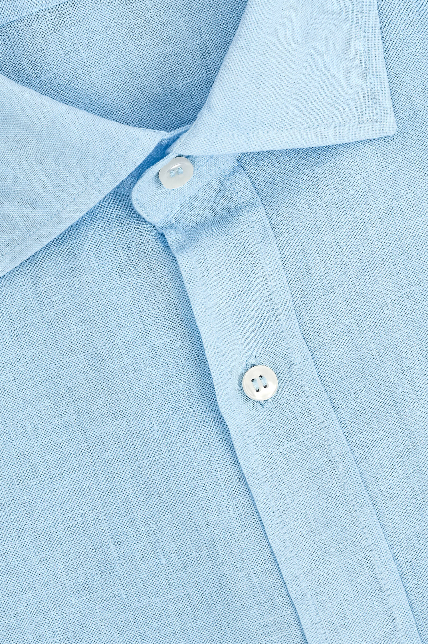 Leinenhemd in Hellblau Leinenhemd in Hellblau