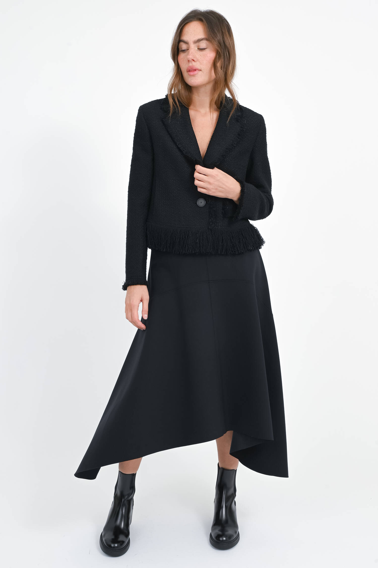 Neopren-Maxi-Rock in Black Neopren-Maxi-Rock in Black
