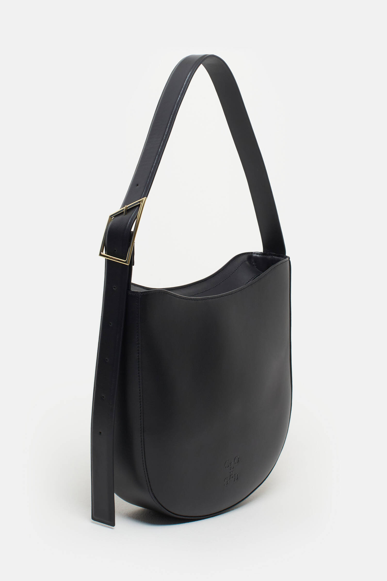 Tasche HALF ROUND in Schwarz
