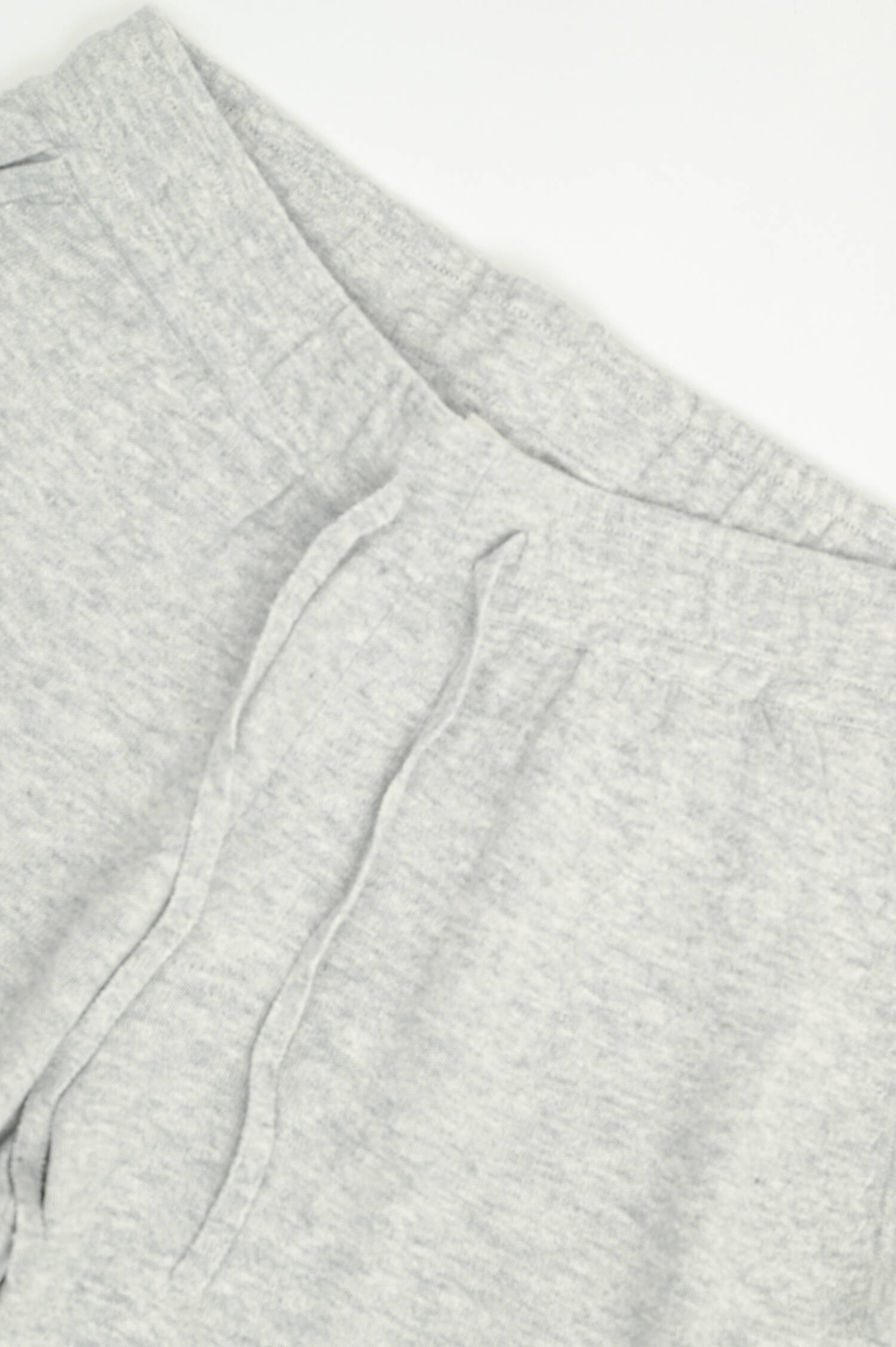 Baumwoll-Miy Shorts in Hellgrau