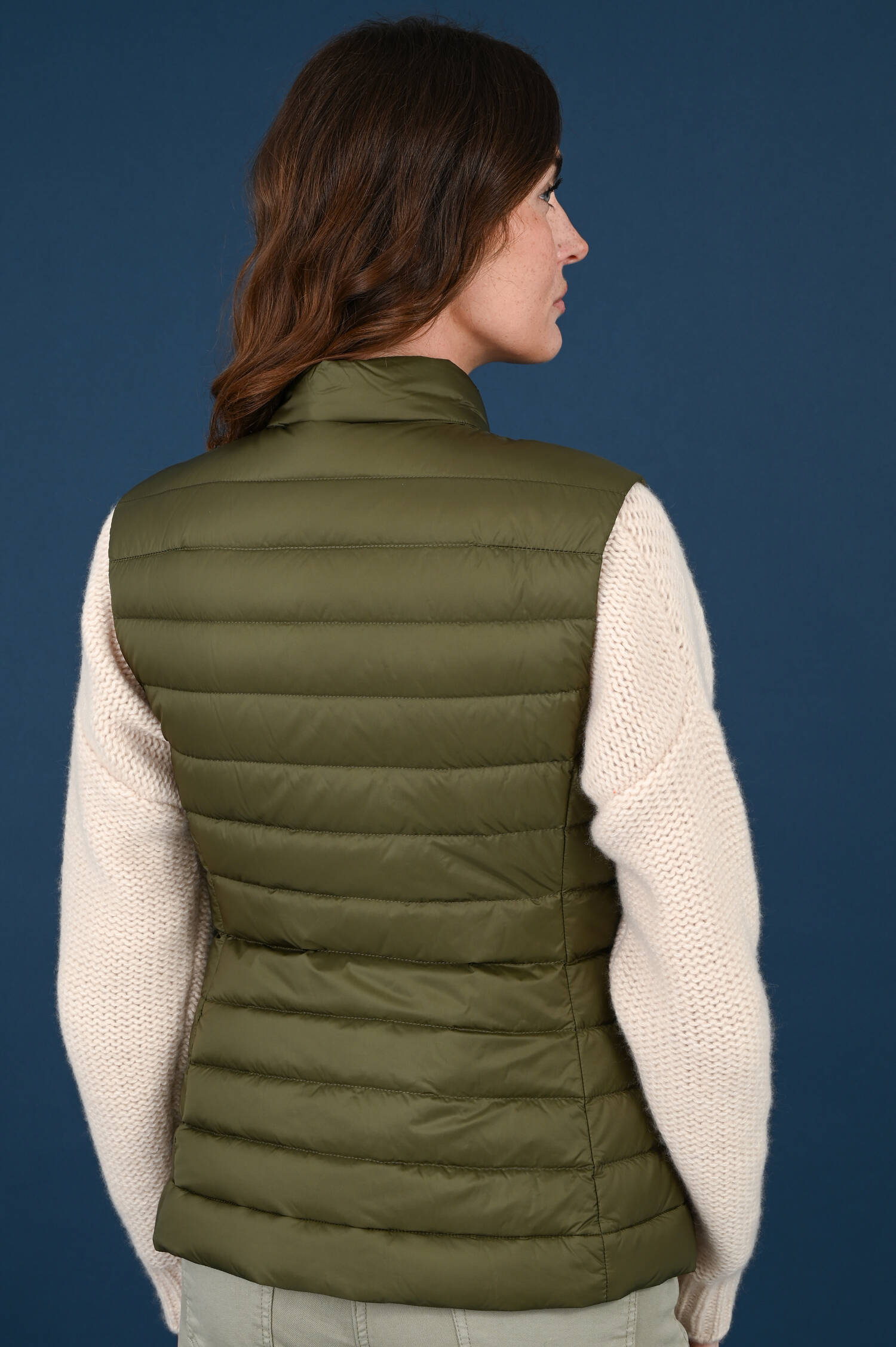 Daunengilet IGENS in Oliv