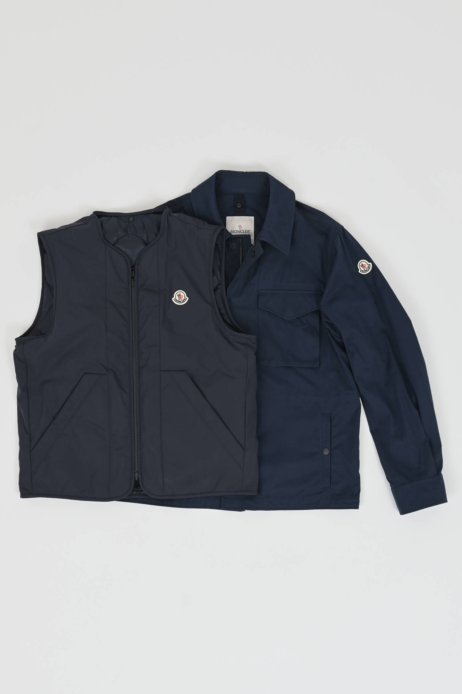 3-in-1- Daunen-Hemdjacke ROQUILLE in Navy