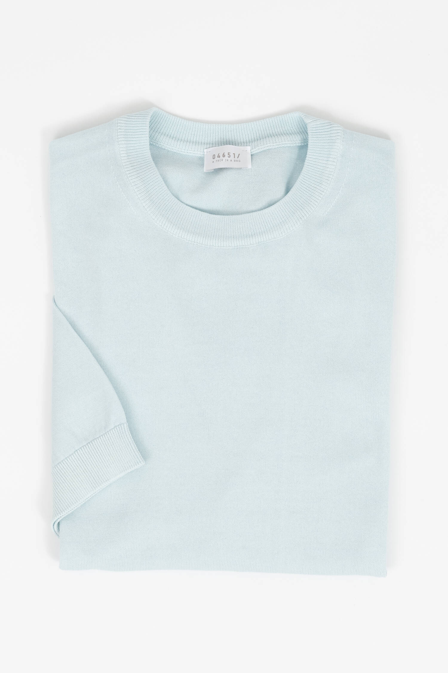 T-Shirt PIMA COTTON TEE in Hellblau
