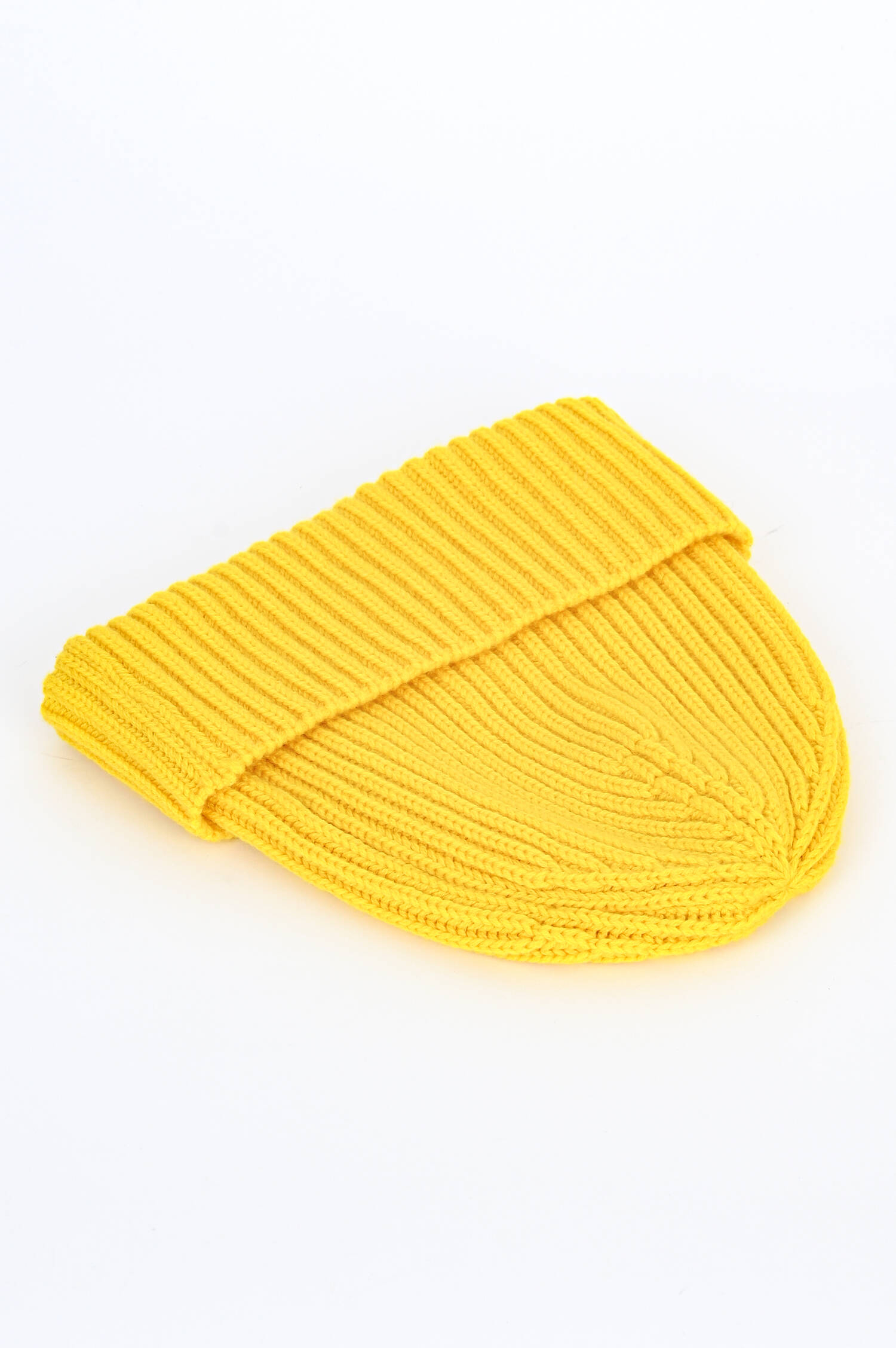 Midi-Mütze aus Cashmere in Gelb Midi-Mütze aus Cashmere in Gelb