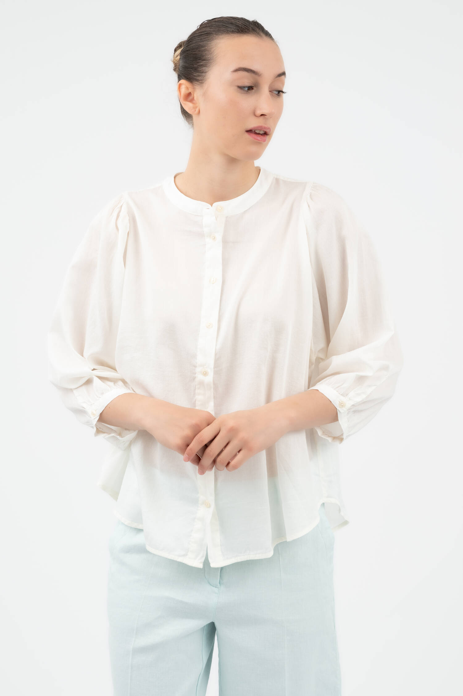 Bluse FAVIOLA in Weiß