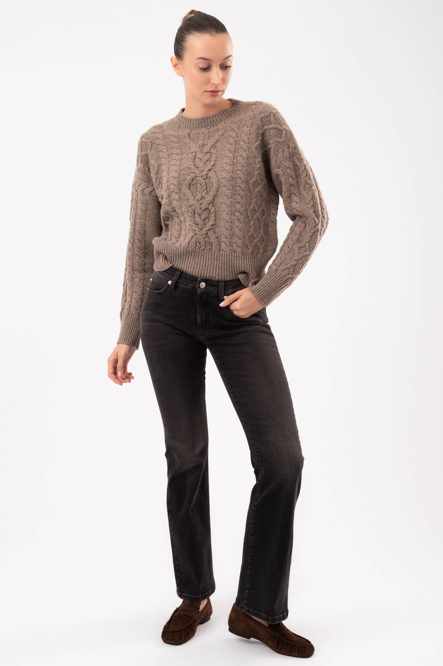 Jeans in braun Jeans in braun