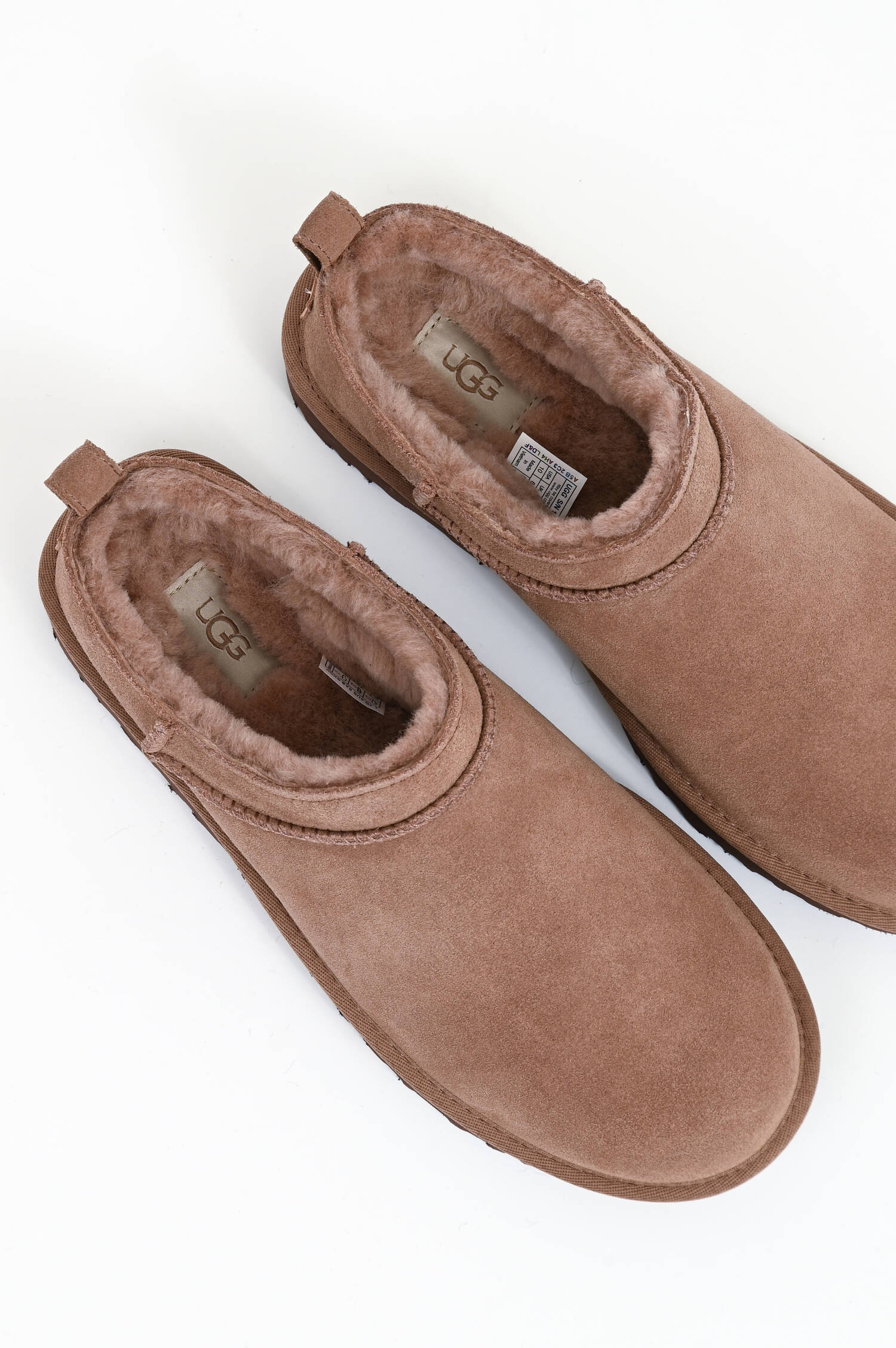 Lammfell-Boot CLASSIC MICRO in Rocky Oak