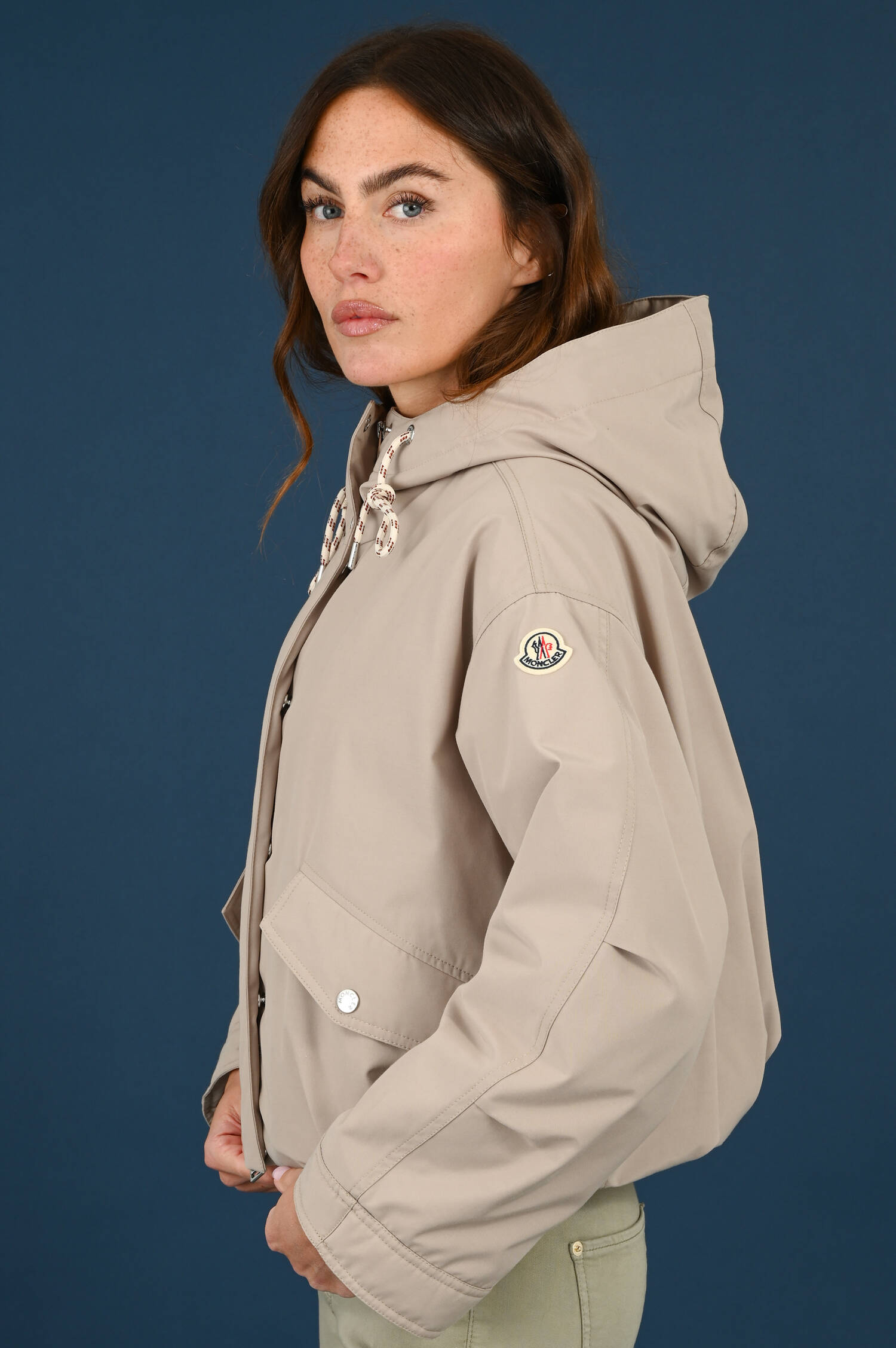 Daunenpufferjacke EUCALYPTUS in Beige