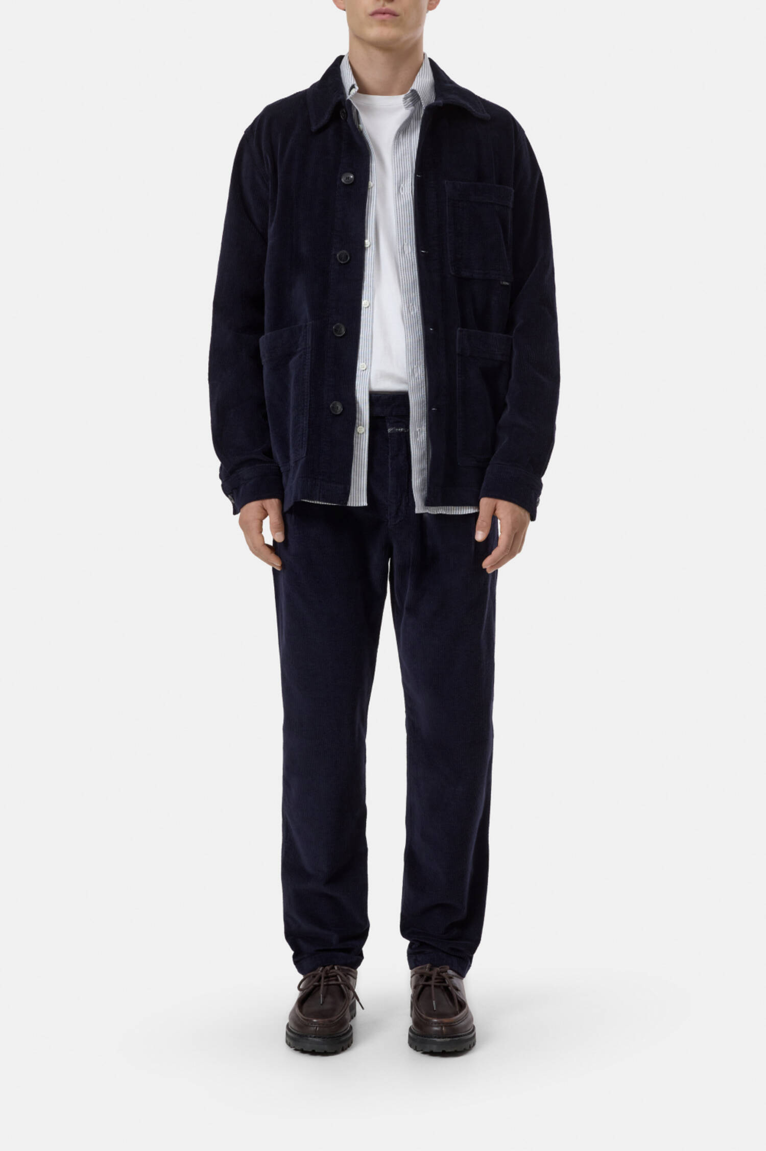 Cordjacke ATELIER in Navy