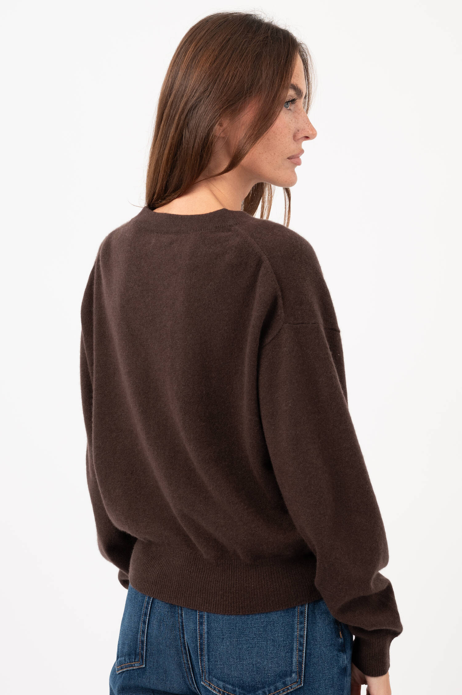 Cashmere-Cardigan in Braun Cashmere-Cardigan in Braun
