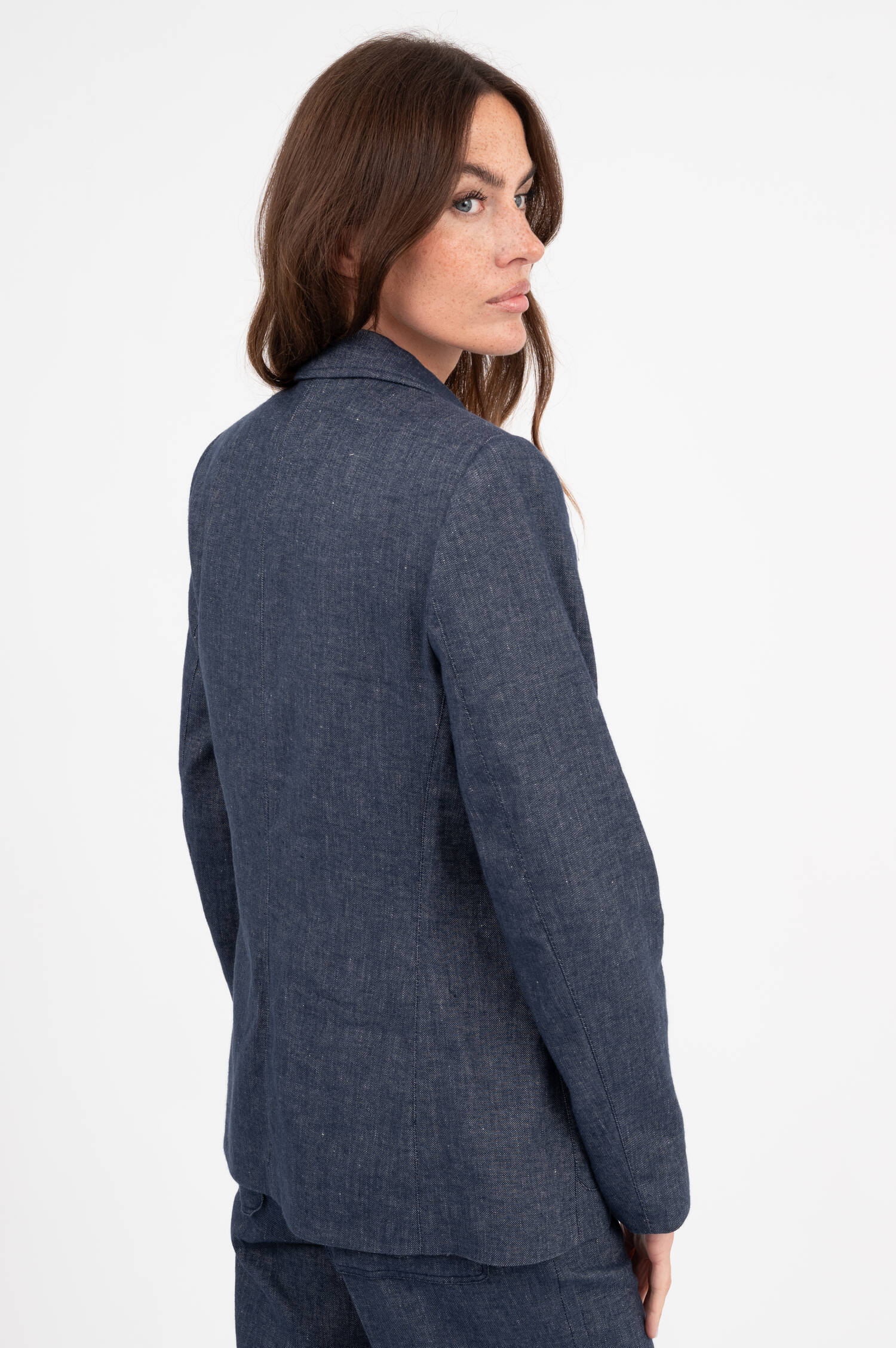Denim Blazer in Dunkelblau