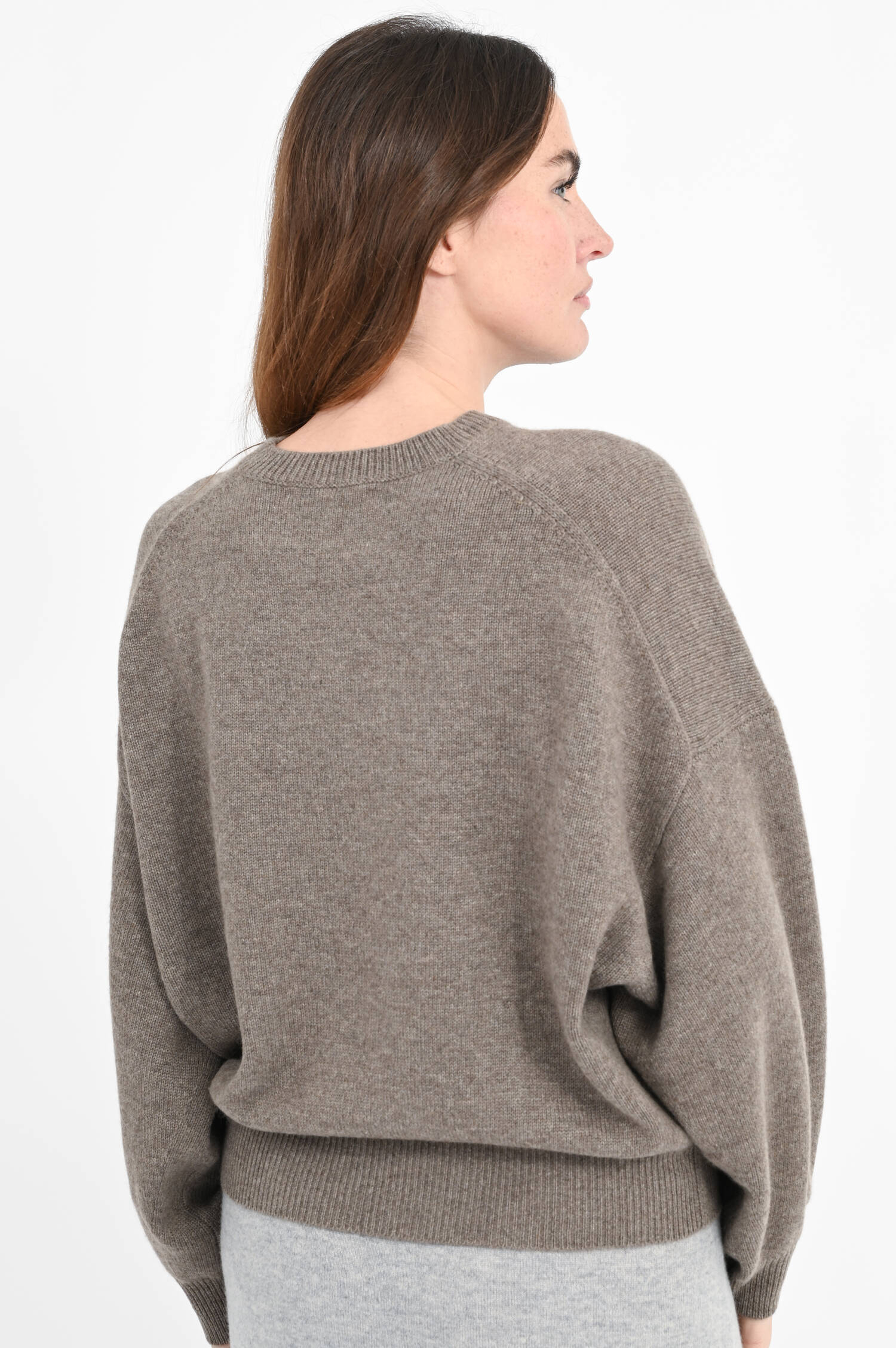 Cashmere-Strickpullover in Truffle Cashmere-Strickpullover in Truffle