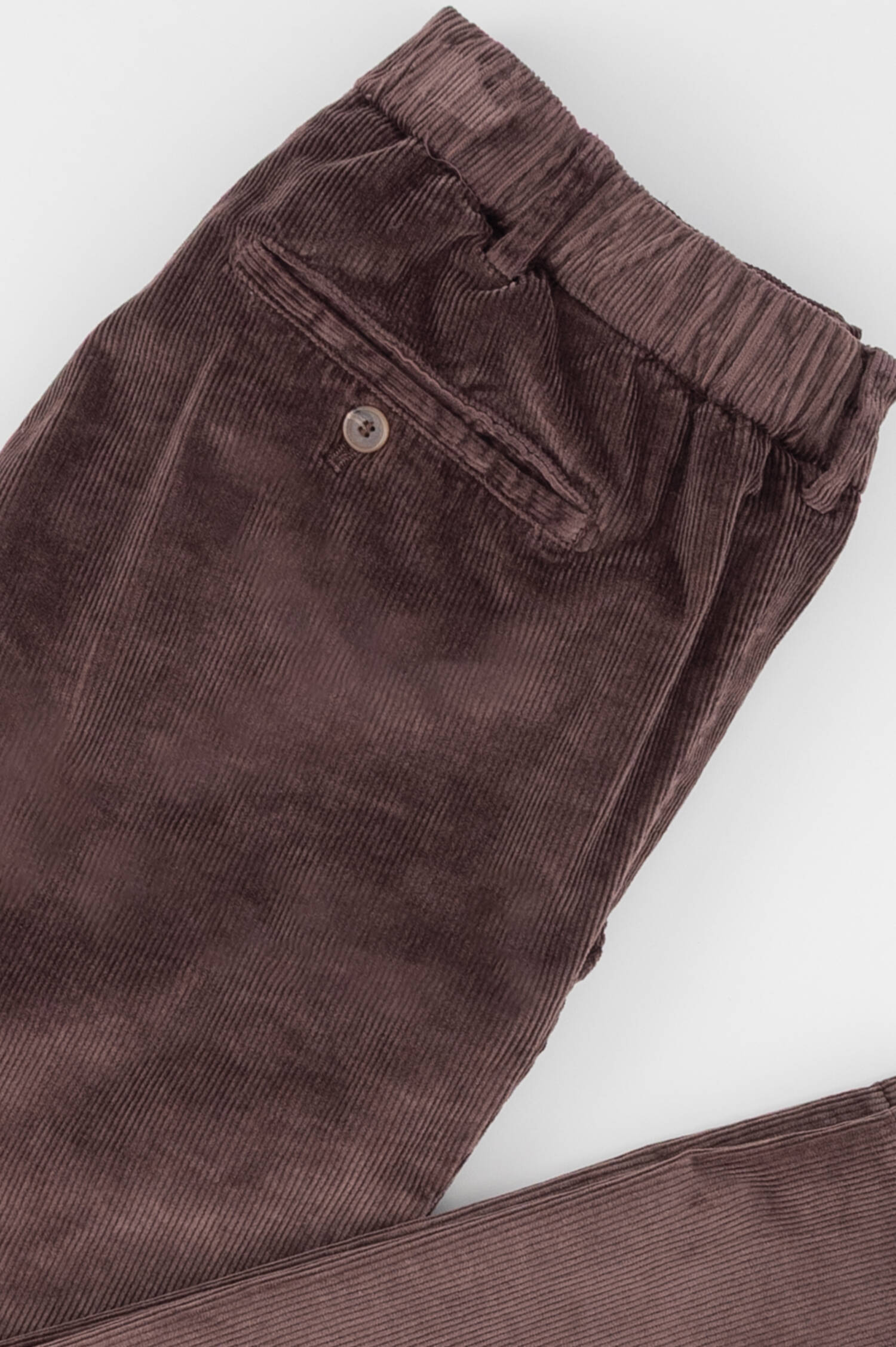 Cordhose mit Tunnelzug in Braun Cordhose mit Tunnelzug in Braun