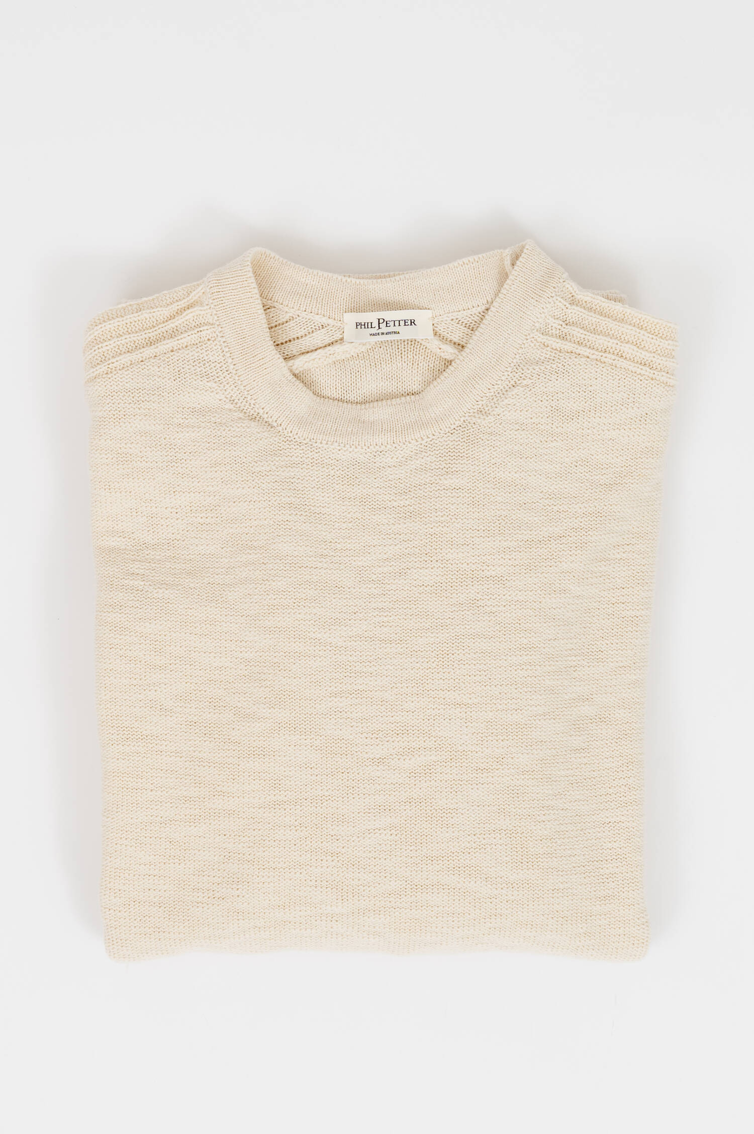 Strickpullover in Natur Strickpullover in Natur