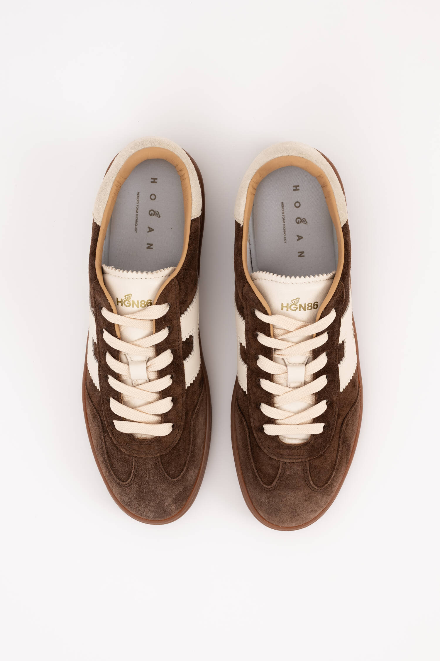Suede Sneaker COOL in Braun/Beige Suede Sneaker COOL in Braun/Beige