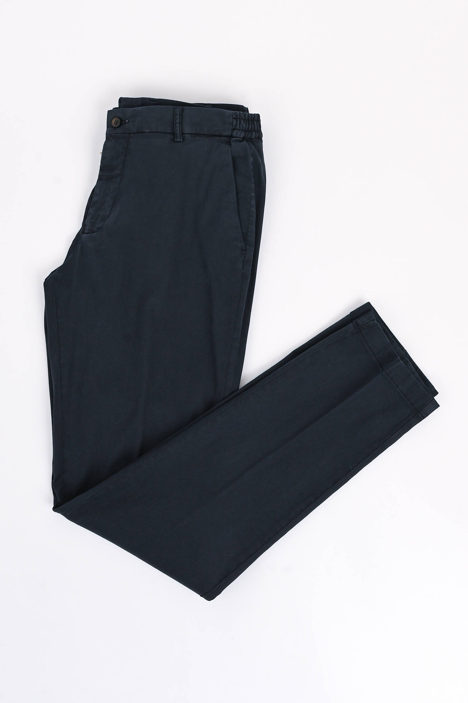 Lyocell-Baumwollhose in Navy