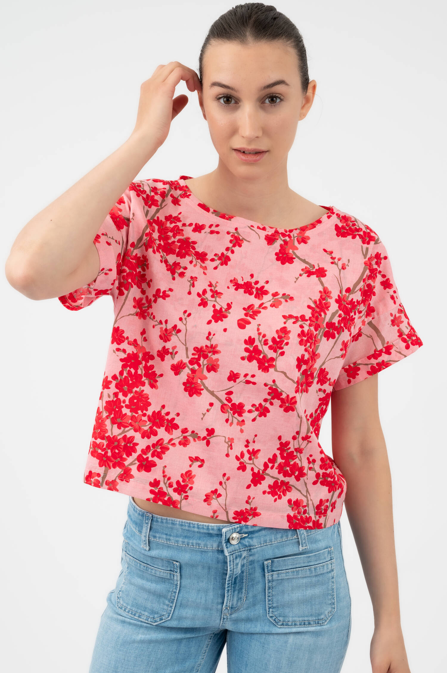 Blusenshirt MARE in Rosa Blusenshirt MARE in Rosa