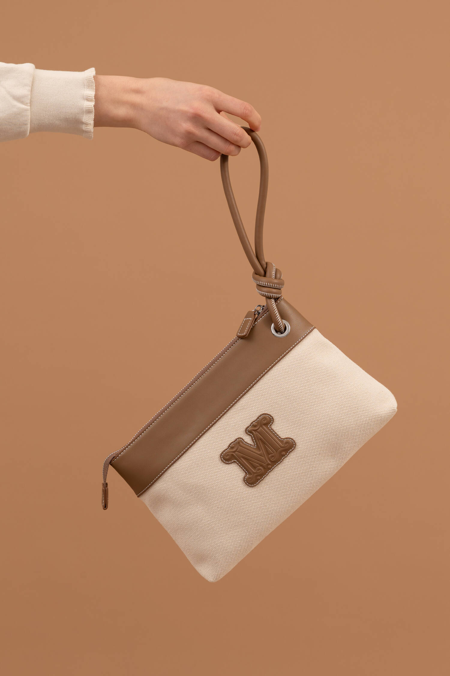 Clutch FRISIA in Braun/Natur