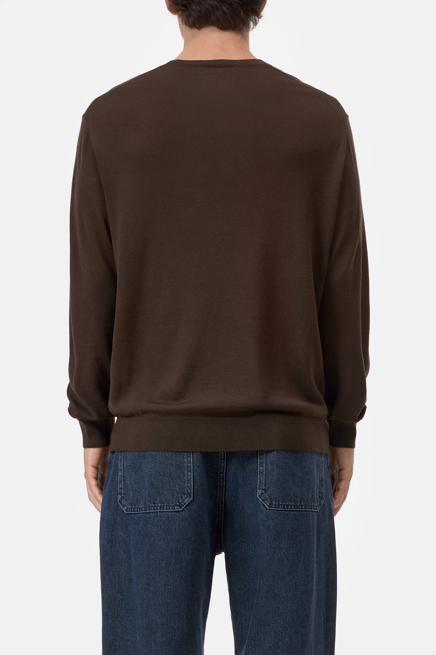 Woll-Pullover in Braun Woll-Pullover in Braun