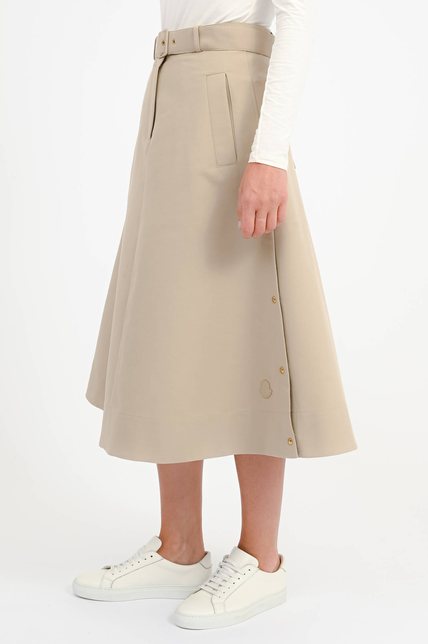 A-Linien-Rock in Beige