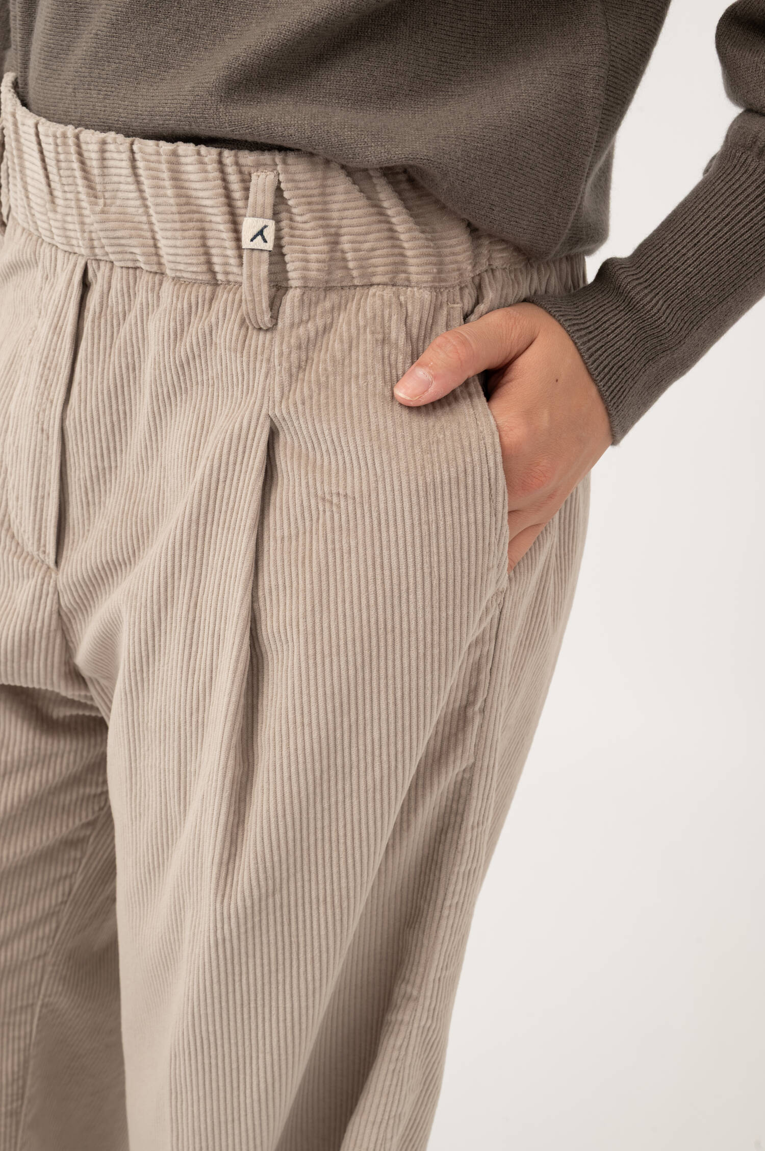 Cord-Schlupfhose in Beige Cord-Schlupfhose in Beige